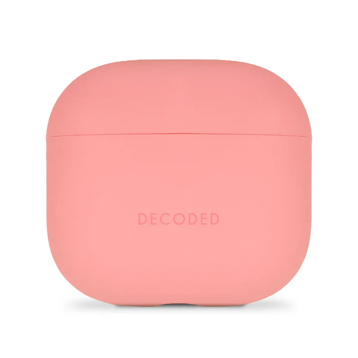 Decoded Silikondeksel til AirPods 4 - Rosa