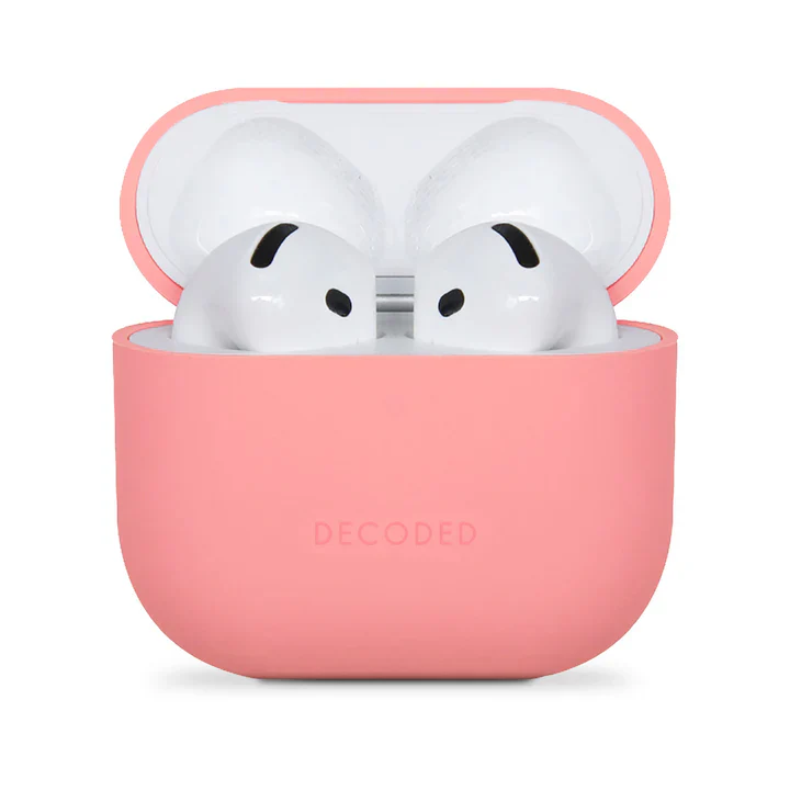 Decoded Silikondeksel til AirPods 4 - Rosa - Image 2
