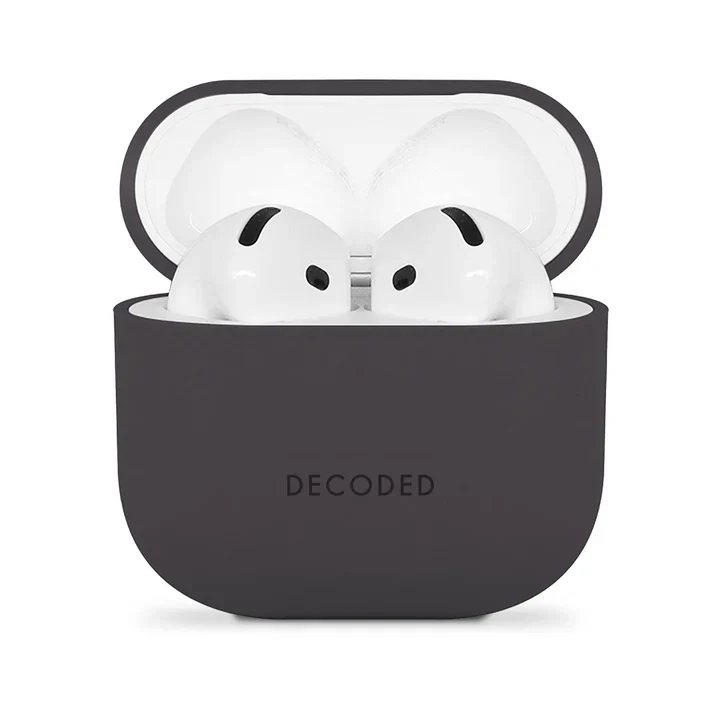 Decoded Silikondeksel til AirPods 4 - Svart - Image 2