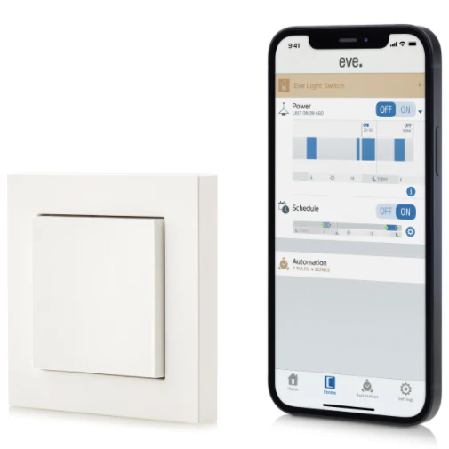 Eve Light Wall Switch Connected