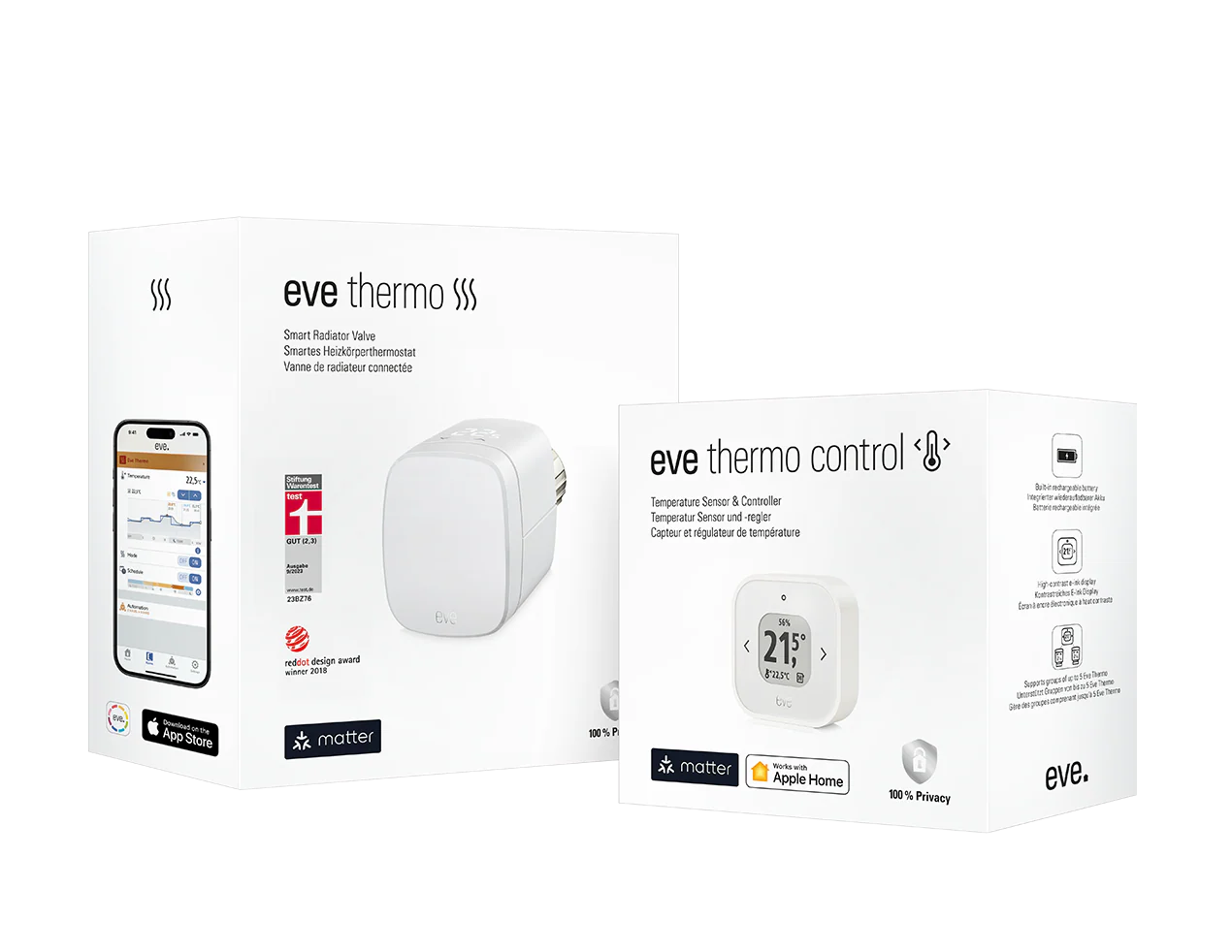 Eve Thermo Comfort Set med Matter/HomeKit - Image 4