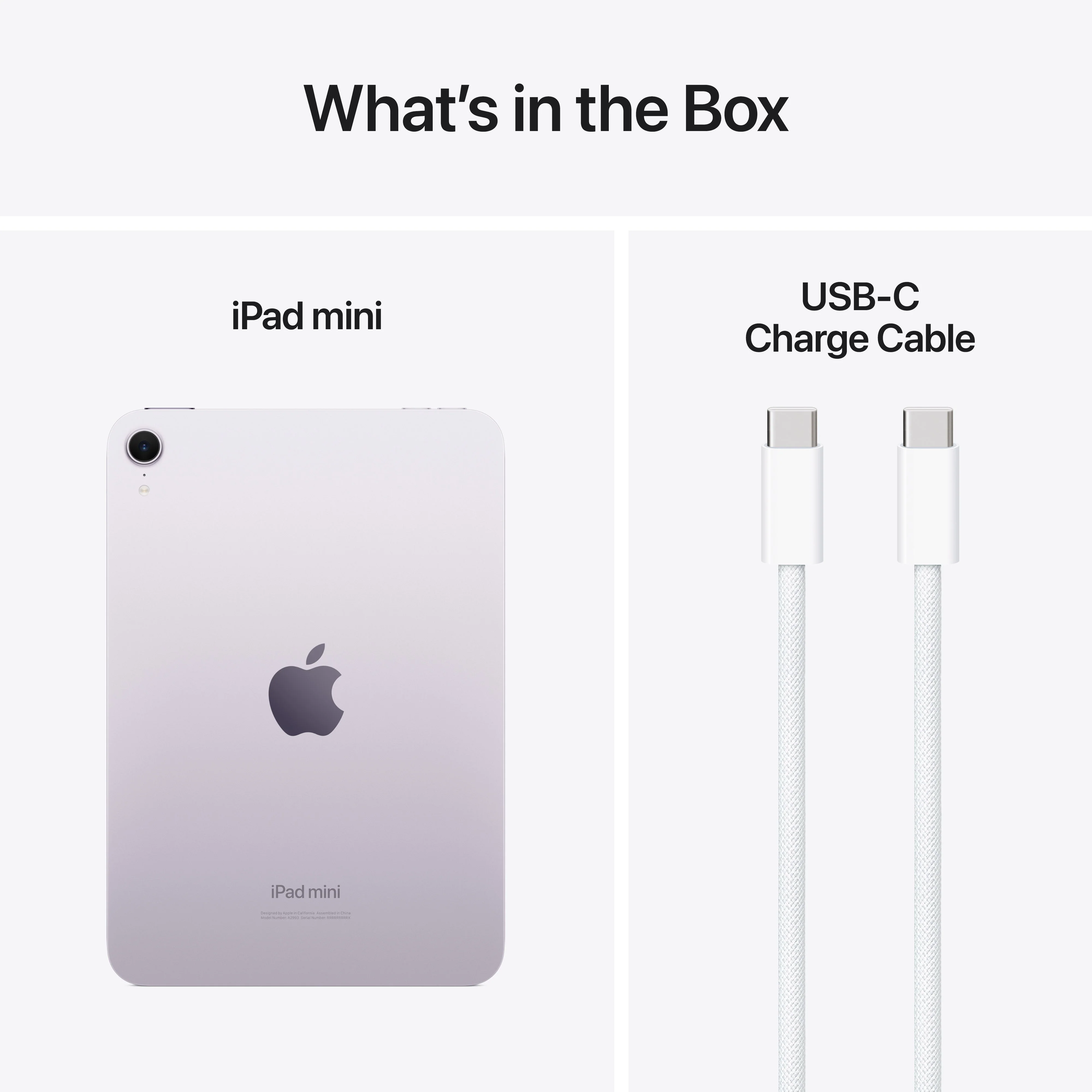 iPad mini Wi-Fi 256GB (A17 Pro) - Lilla - Image 10
