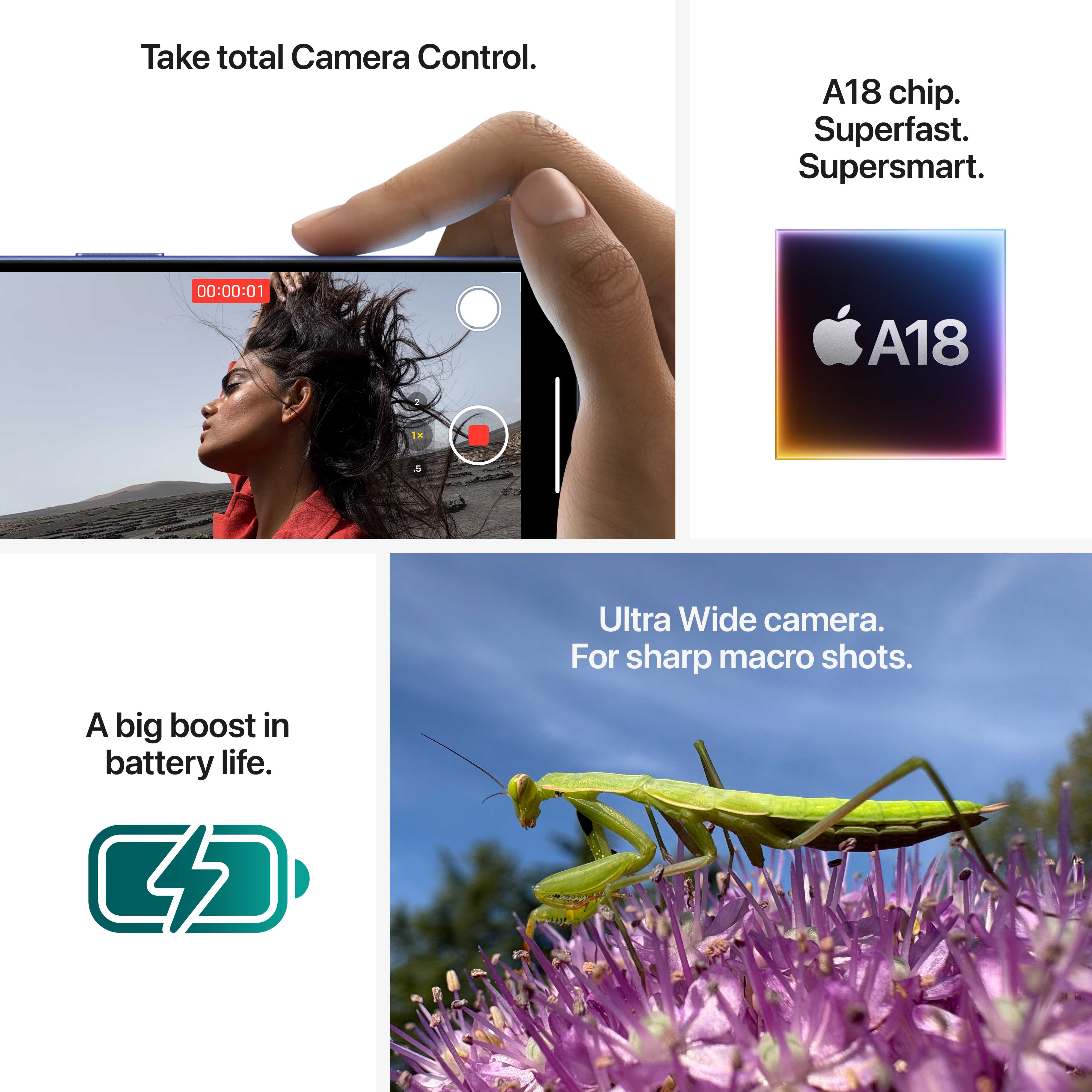 iPhone 16 Plus 128GB - Blågrønn - Image 8