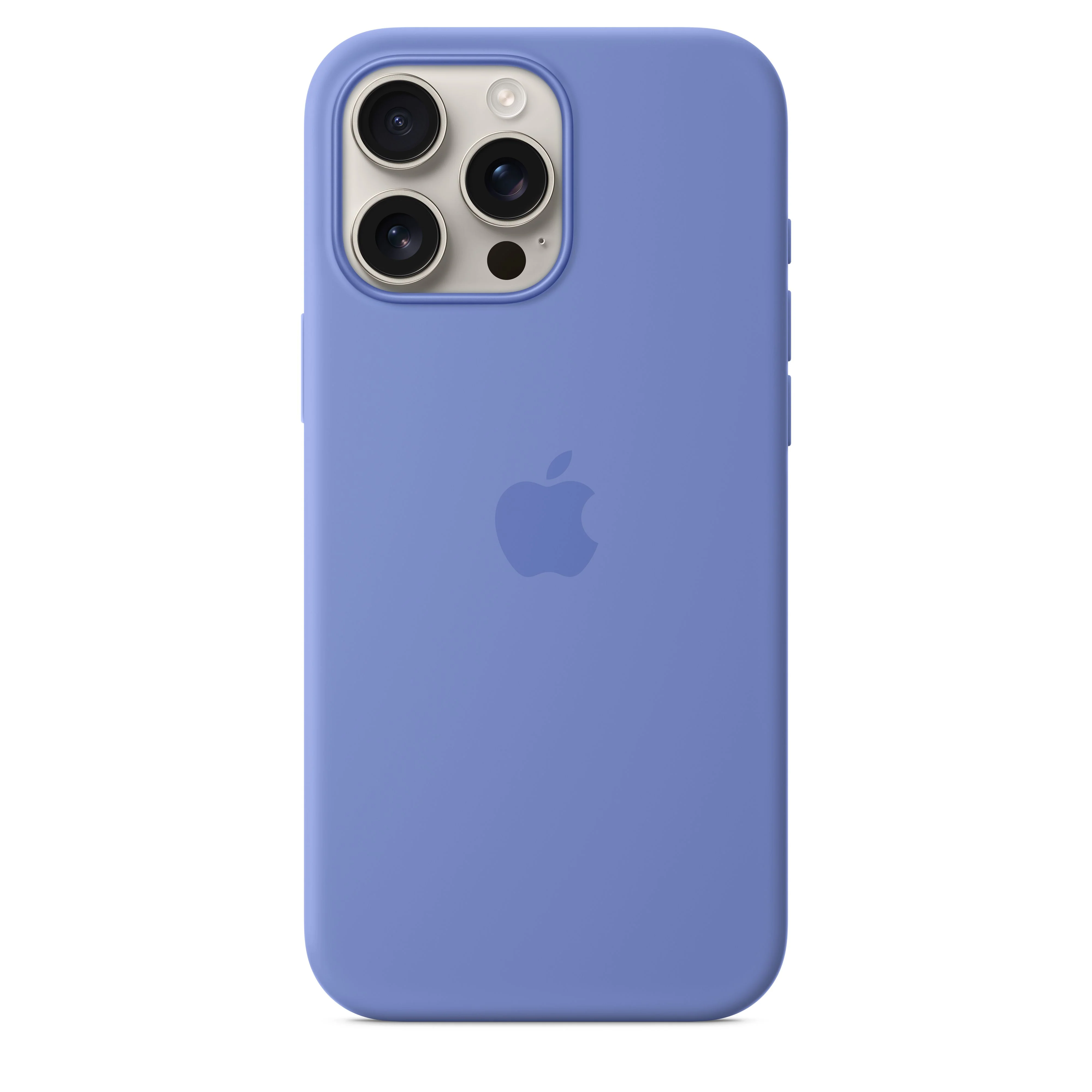 Apple Silikondeksel med MagSafe til iPhone 16 Pro Max – Blåklokke - Image 3