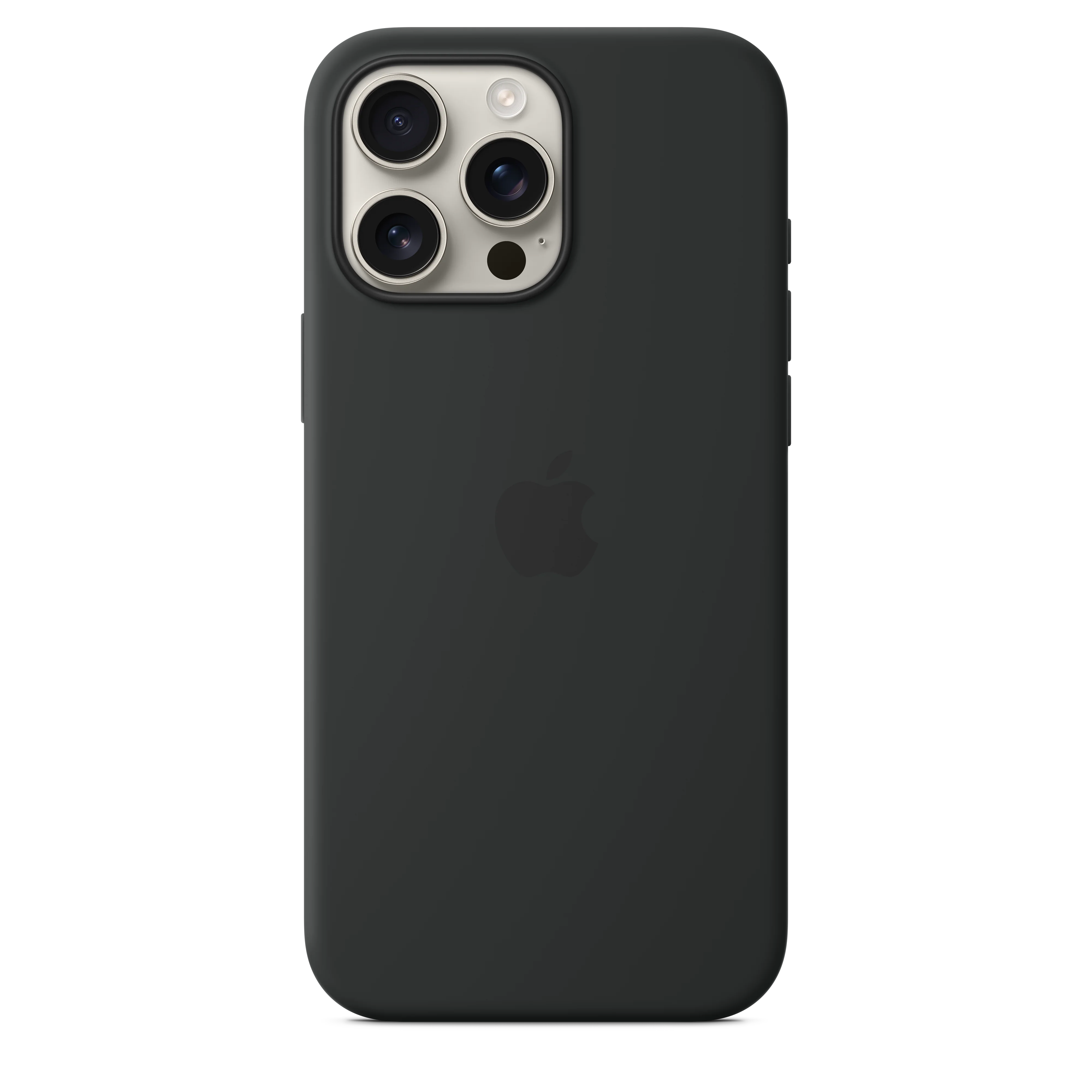 Apple Silikondeksel med MagSafe til iPhone 16 Pro Max - Svart - Image 2