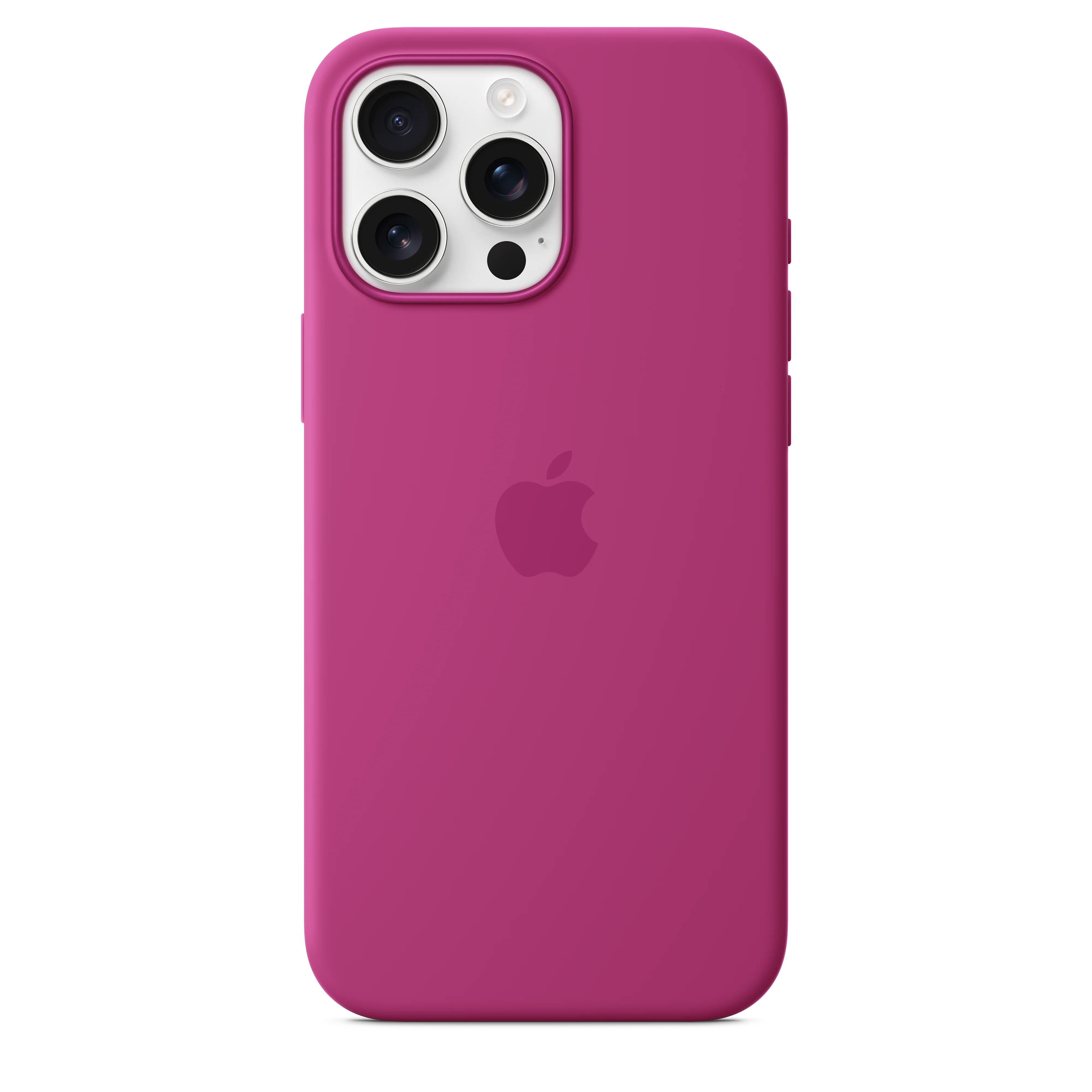 Apple Silikondeksel med MagSafe til iPhone 16 Pro Max - Fuksia - Image 3