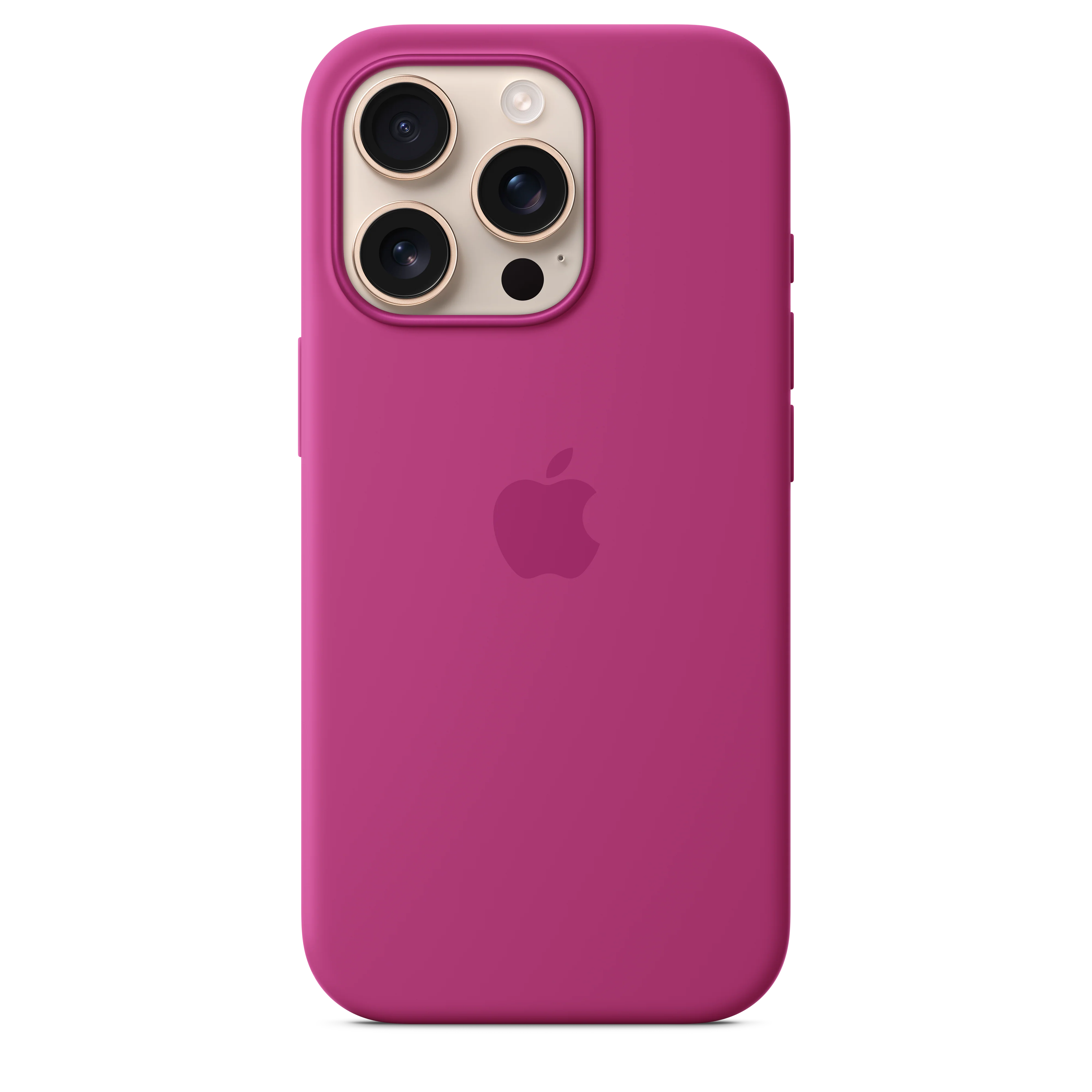 Apple Silikondeksel med MagSafe til iPhone 16 Pro - Fuksia