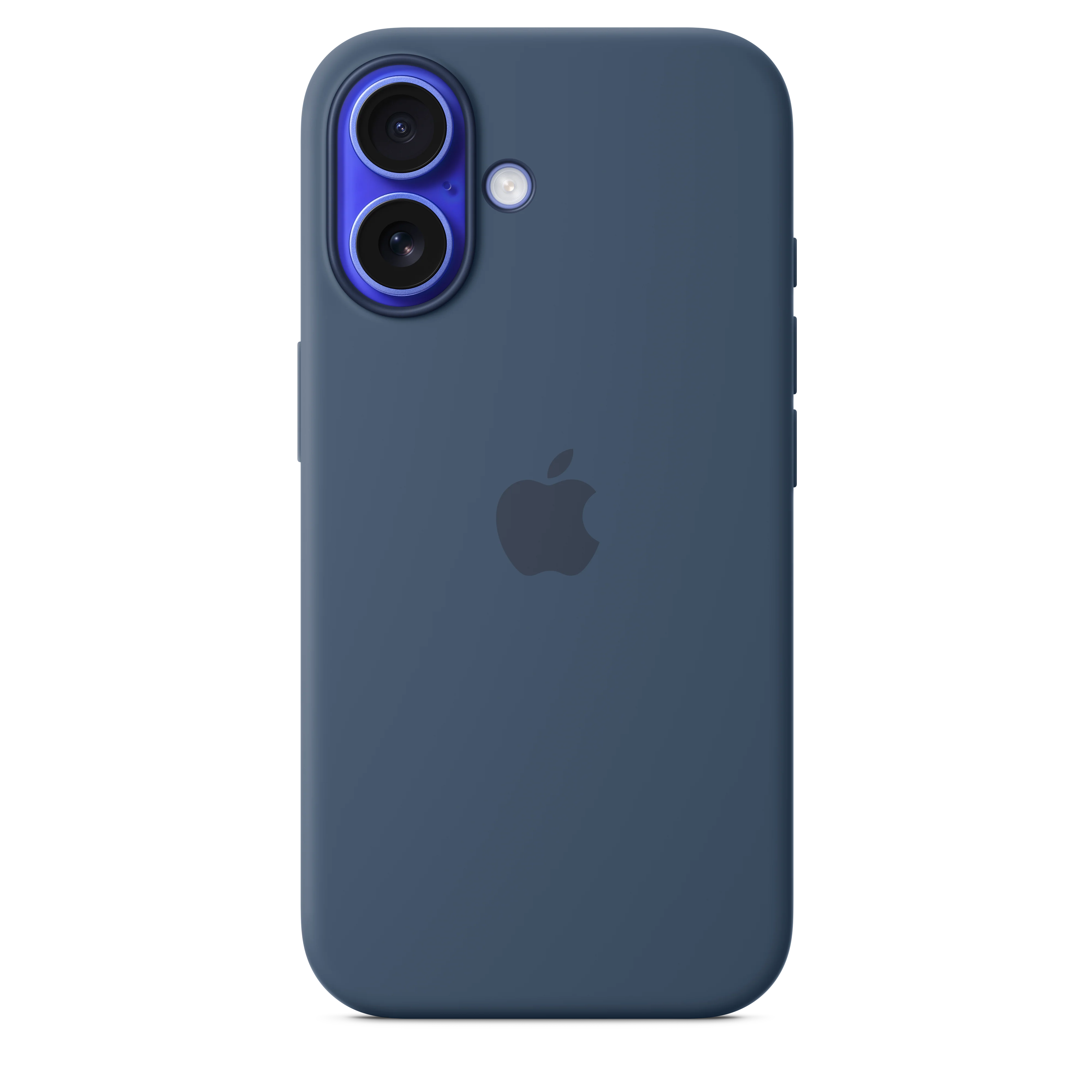 Apple Silikondeksel med MagSafe til iPhone 16 - Denim