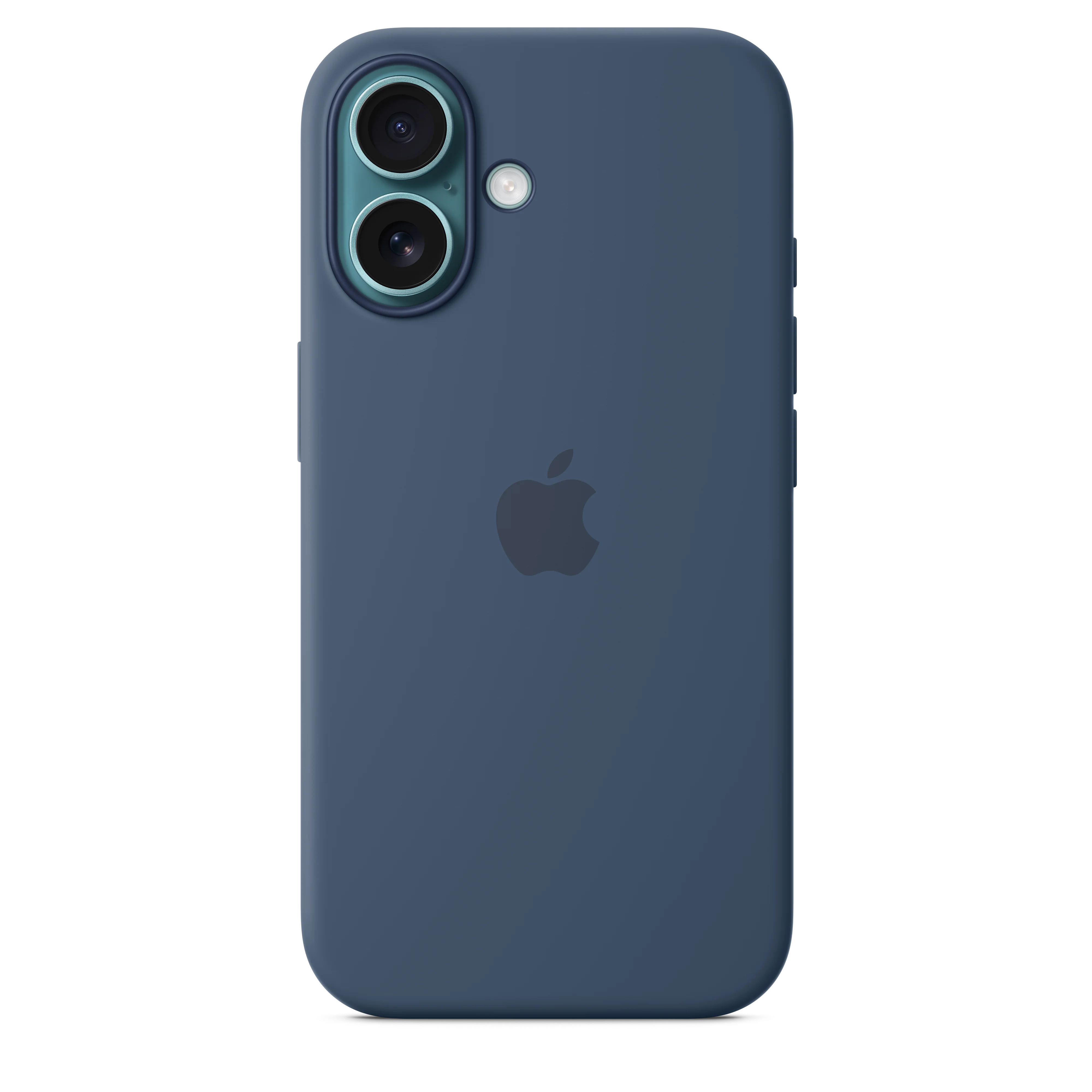Apple Silikondeksel med MagSafe til iPhone 16 - Denim - Image 2