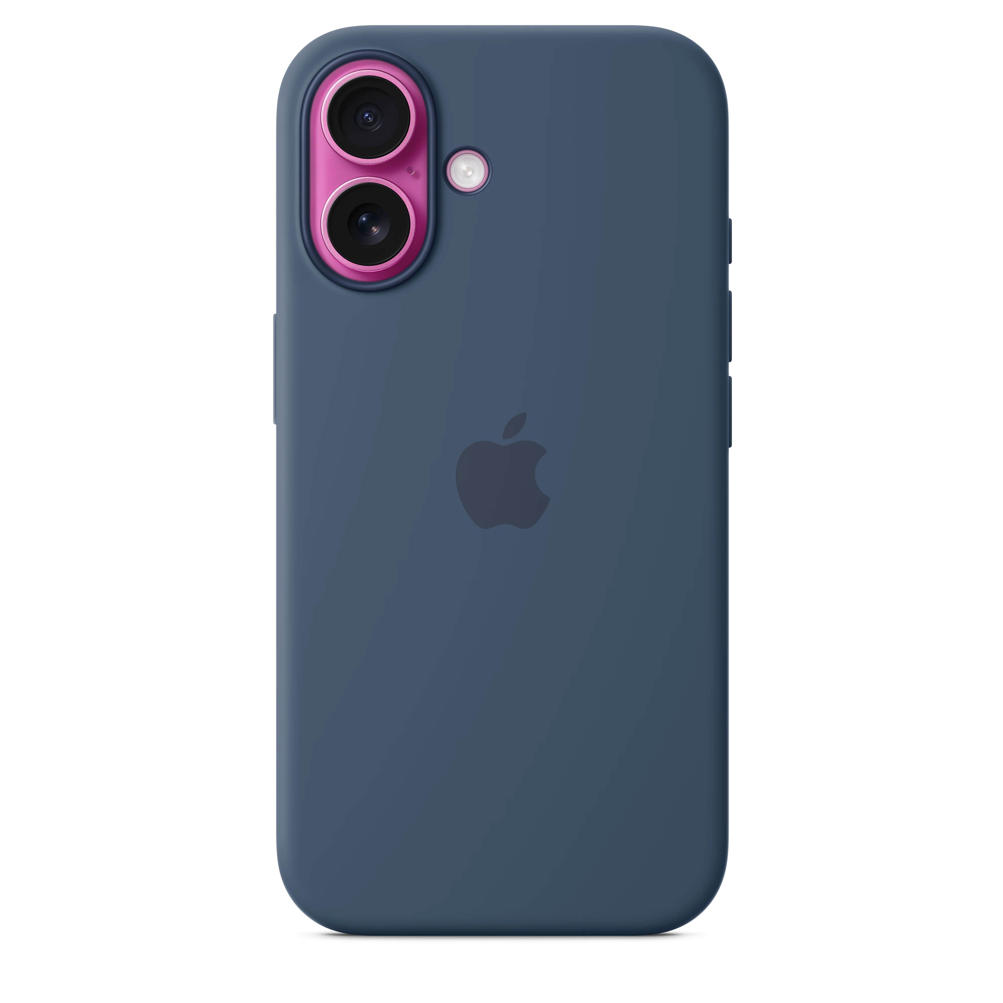 Apple Silikondeksel med MagSafe til iPhone 16 - Denim - Image 3