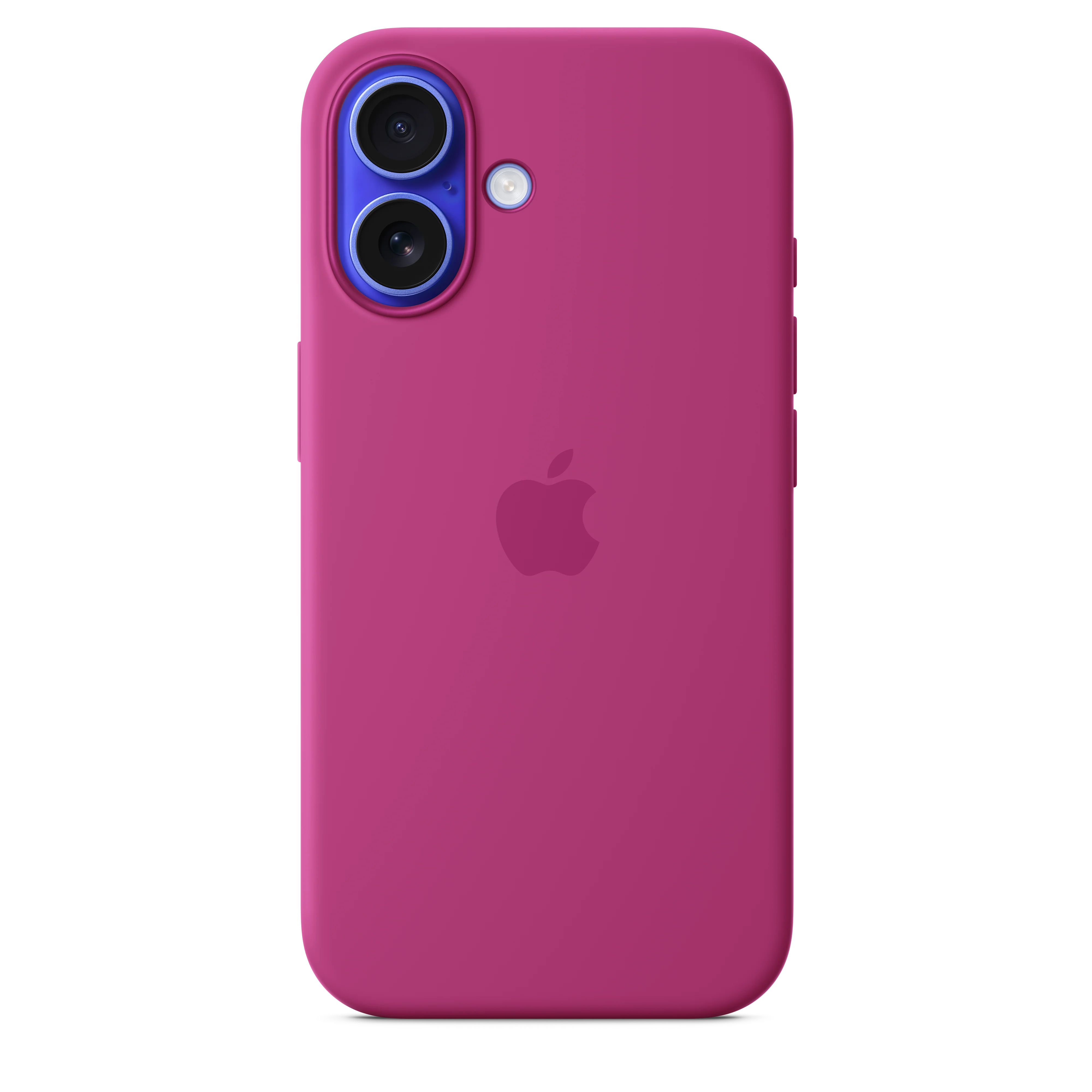 Apple Silikondeksel med MagSafe til iPhone 16 - Fuksia