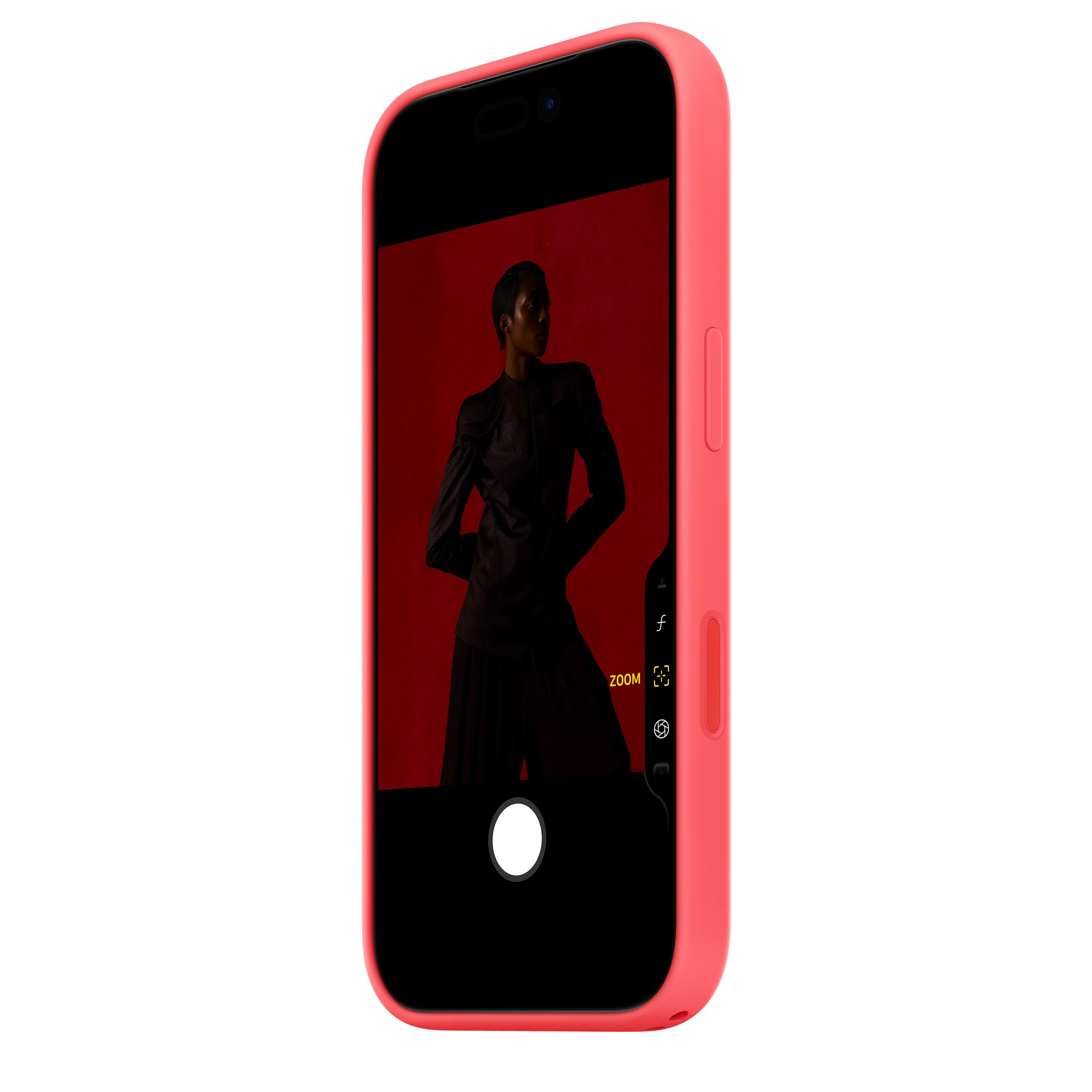 Apple Silikondeksel med MagSafe til iPhone 17 Pro - Lys guava - Image 4