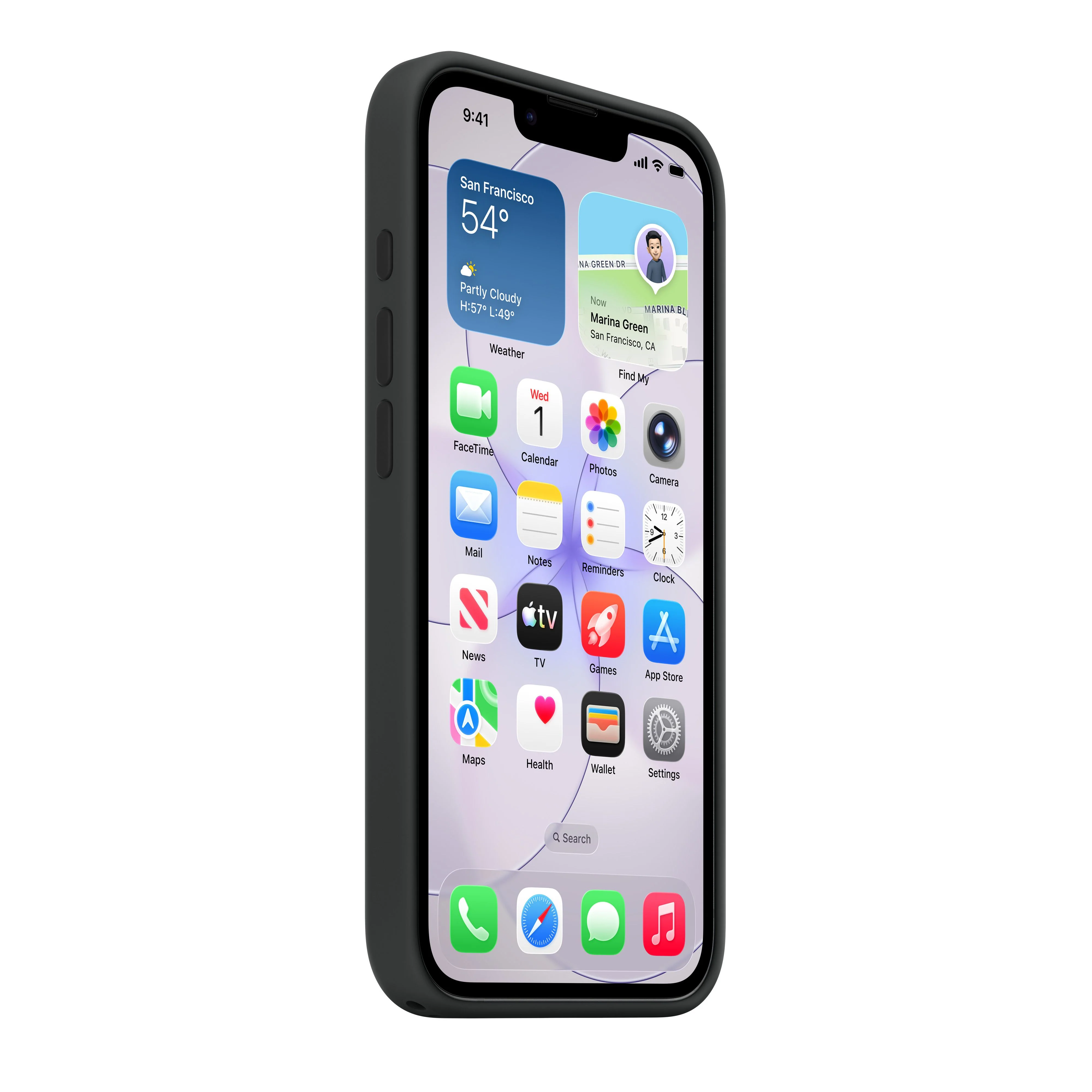 Apple Silikondeksel til iPhone 17e med MagSafe - Svart - Image 4