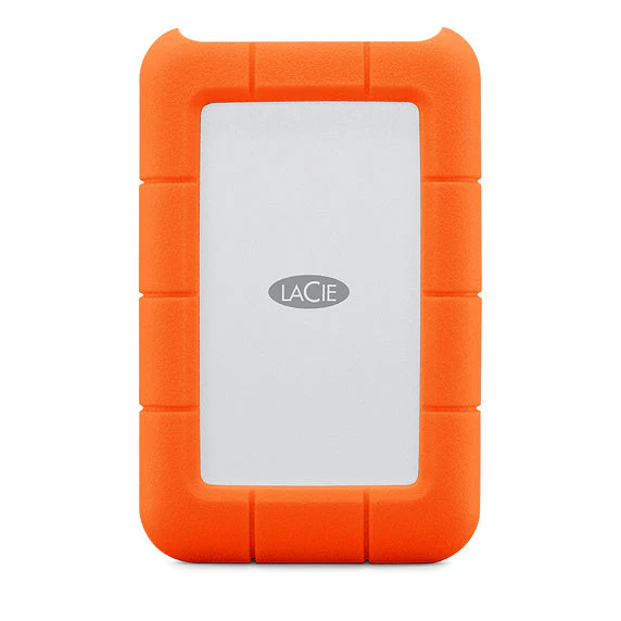 LaCie Rugged USB-C Ekstern Harddisk - 5 TB