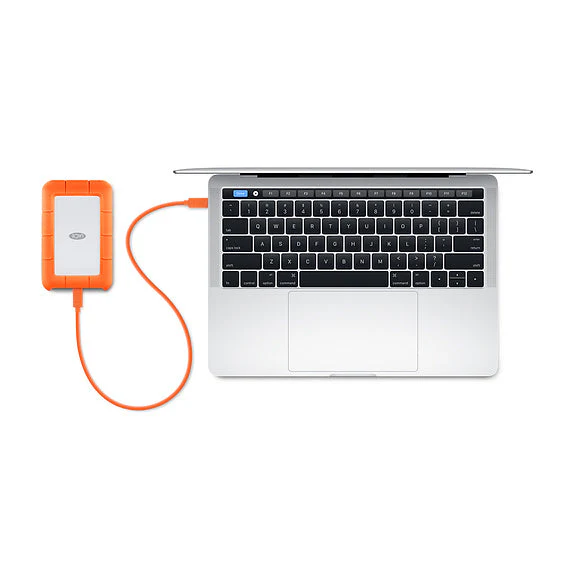 LaCie Rugged USB-C Ekstern Harddisk - 5 TB - Image 3