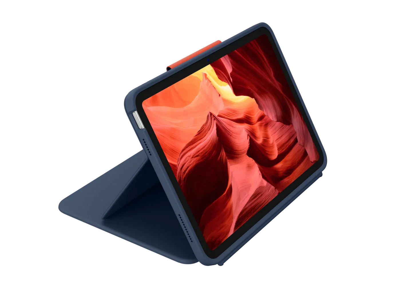 Logitech Rugged Combo 4 Touch Tastatur til iPad A16 / (10. gen.) - Blå - Image 3