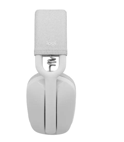 Logitech Zone Vibe 100 Trådløse Hodetelefoner - Offwhite - Image 3