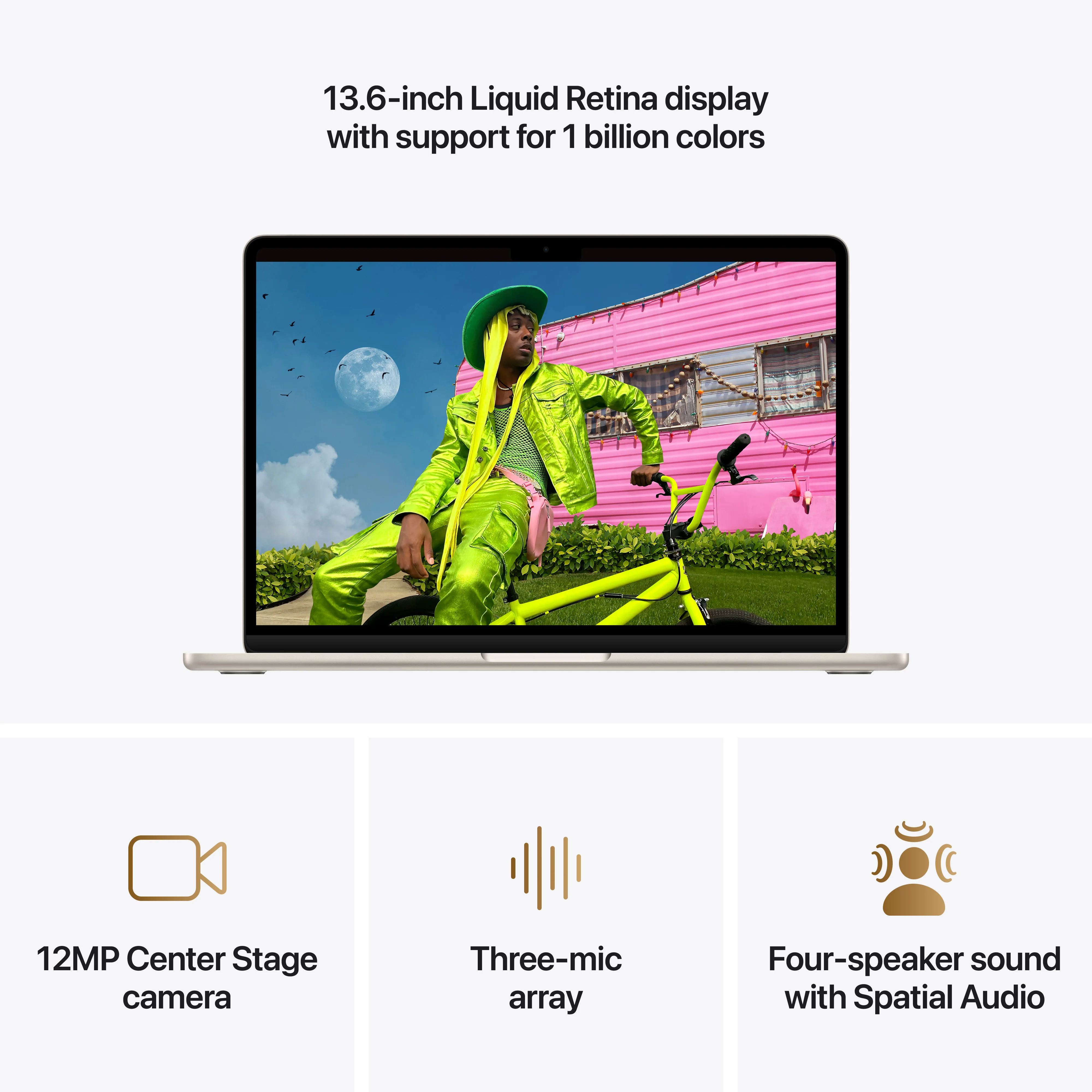 MacBook Air 13-tommer M5 - Stjerneskinn - Image 5