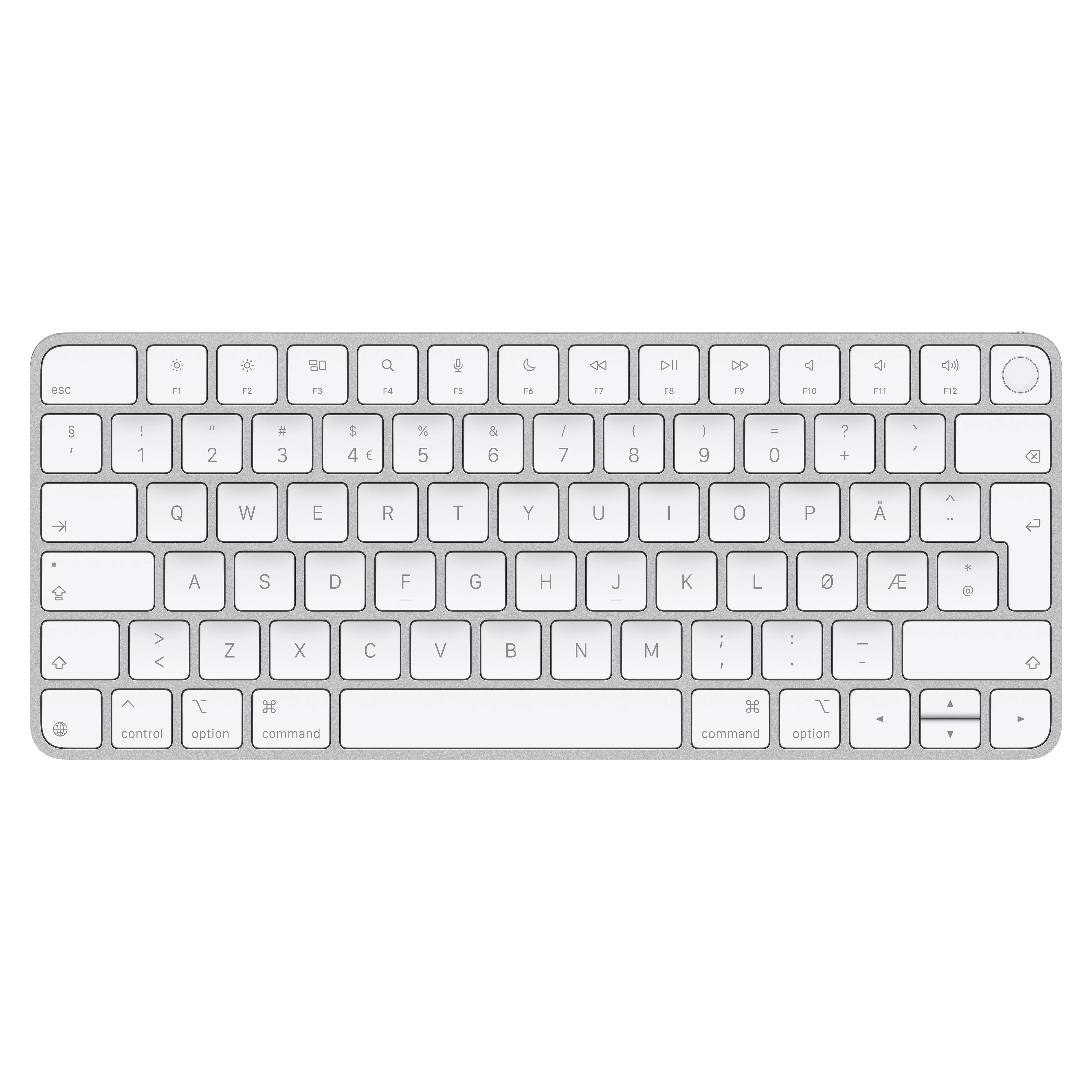 Apple Magic Keyboard Touch ID for Mac-modeller med Apple silicon