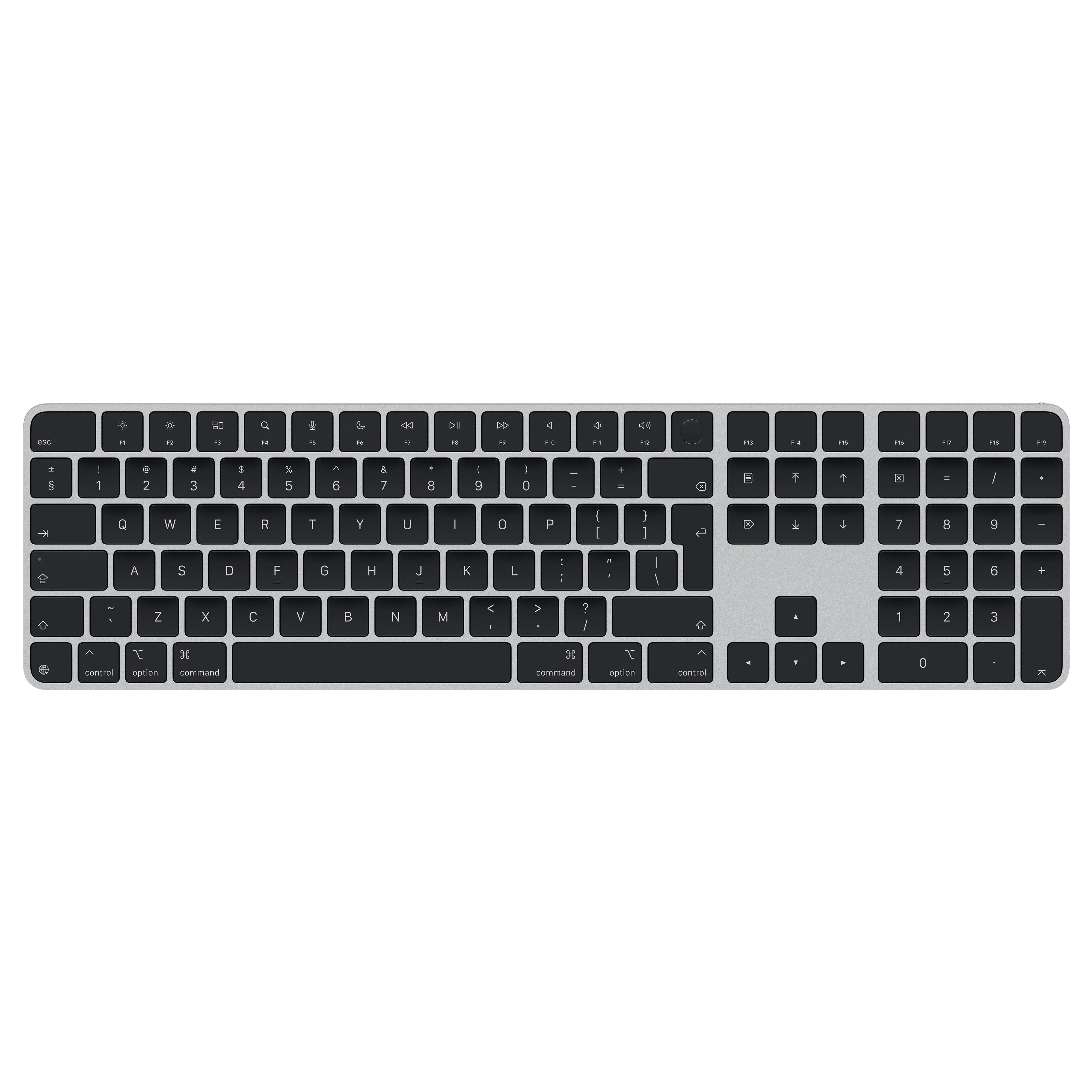 Apple Magic Keyboard with Touch ID for Mac models with Apple silicon - International English - Black Keys