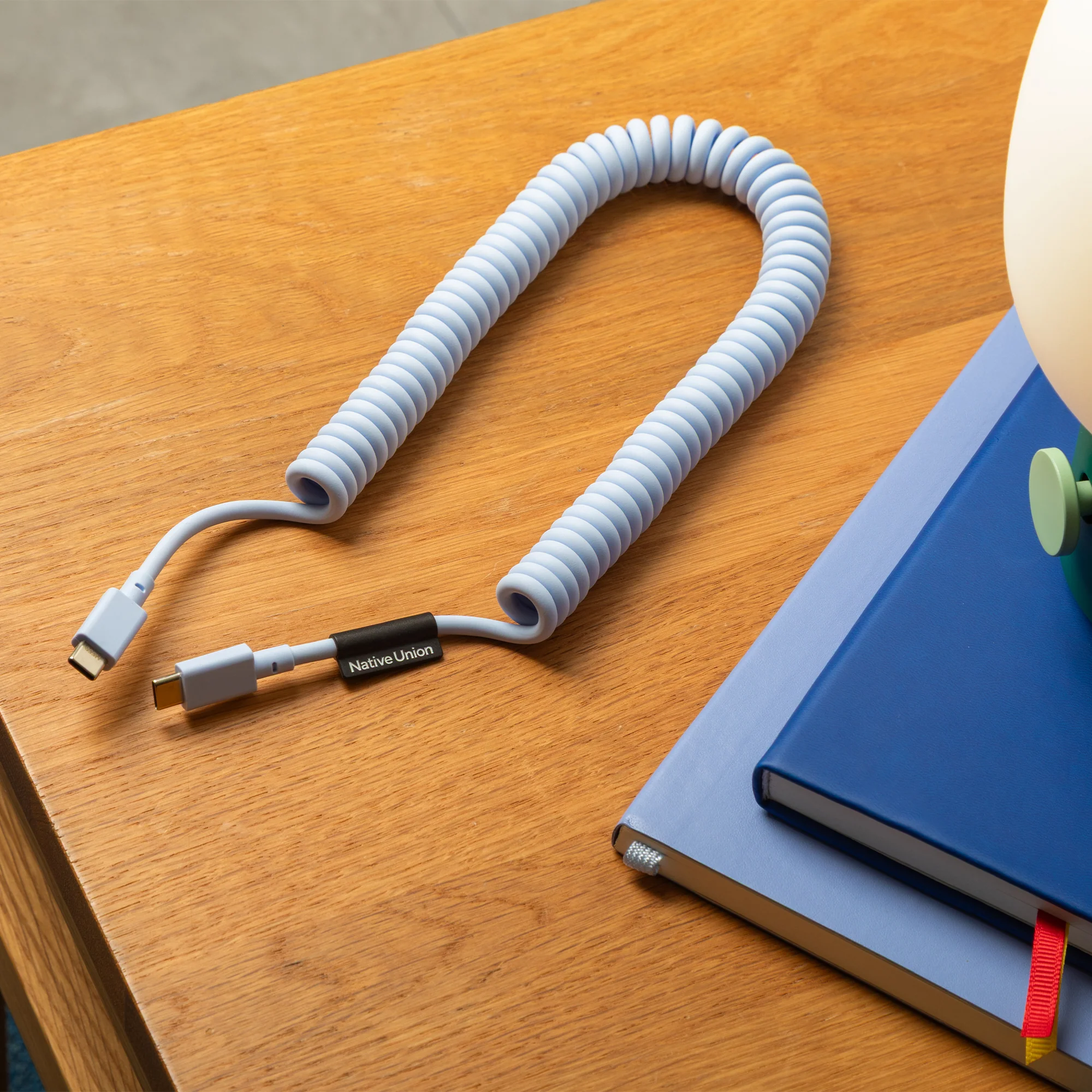 Native Union 1,2m Pop USB-C Ladekabel - Azur - Image 3