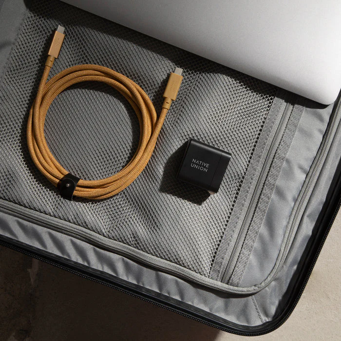 Native Union 35W Duo USB-C GaN Vegglader - Svart - Image 4
