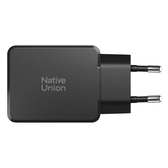 Native Union 65W 2-ports GaN Hurtiglader - Svart - Image 3