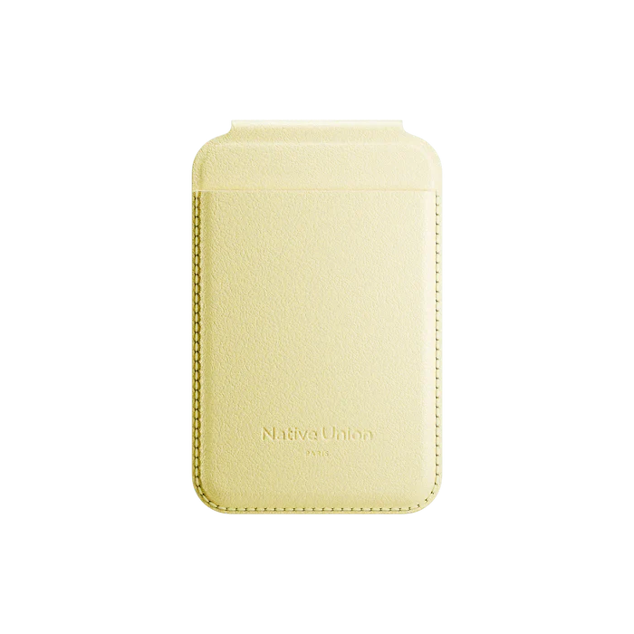 Native Union Magnetisk kortholder med stativ - Lemon - Image 2