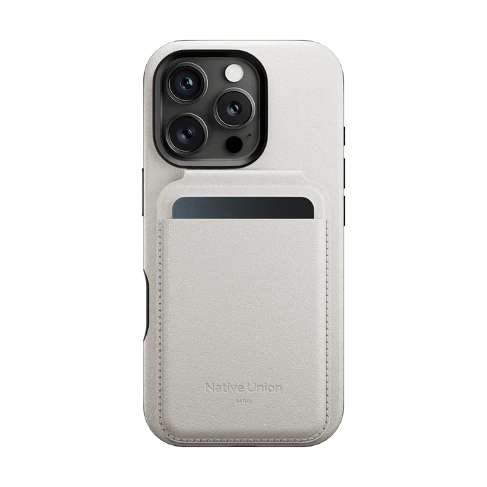 Native Union Magnetisk kortholder med stativ - Sandstone
