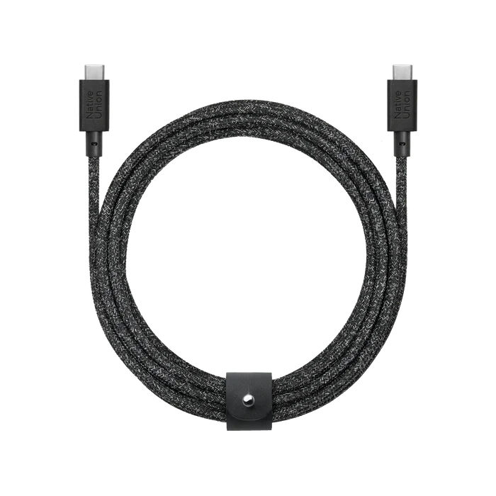 Native Union Belt USB-C til USB-C 3m Ladekabel 100W - Cosmos