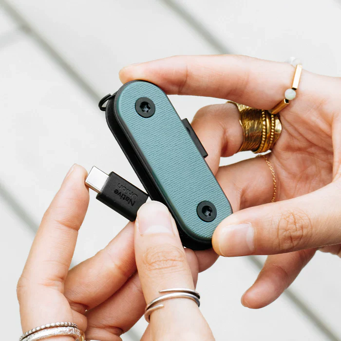 Native Union Pocket Cable USB-C til USB-C Ladekabel - Grønn - Image 3