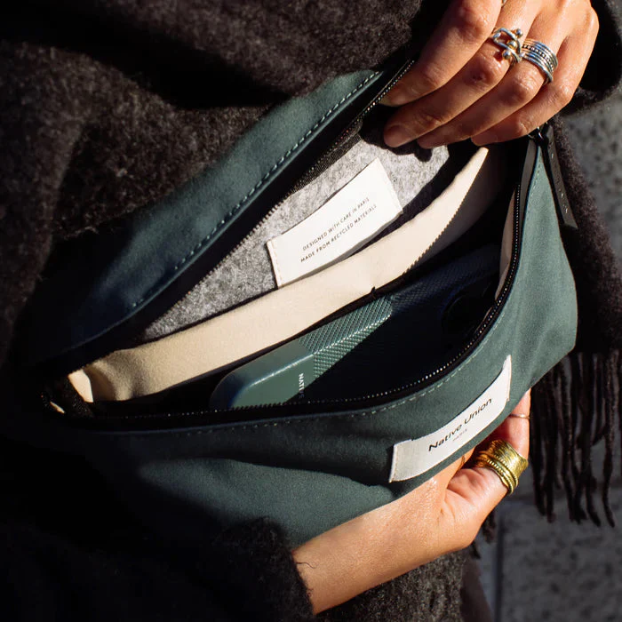 Native Union W.F.A Crossbody Tilbehørsveske - Slate Green - Image 4