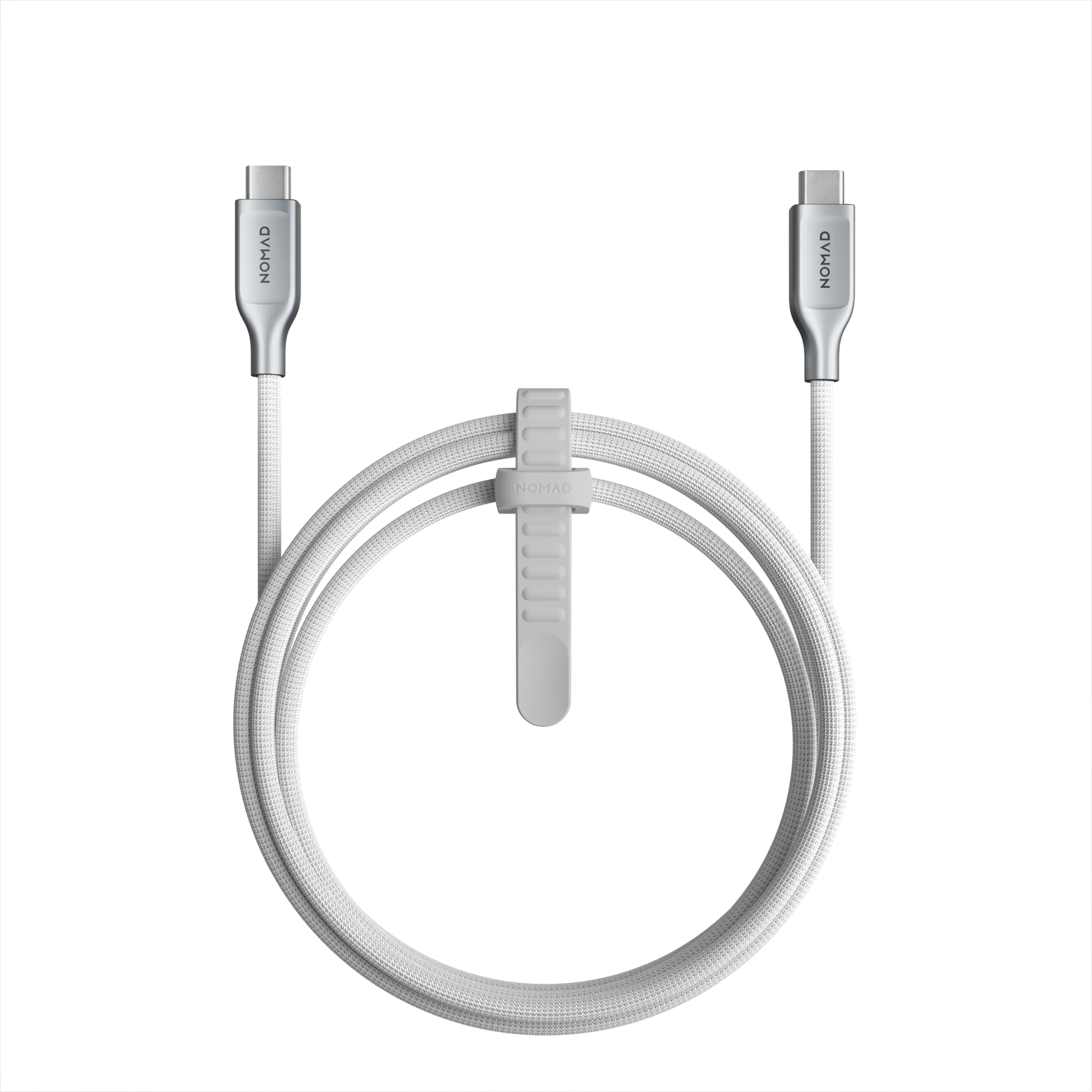 Nomad USB-C Kevlar Ladekabel Hvit - 1,5m