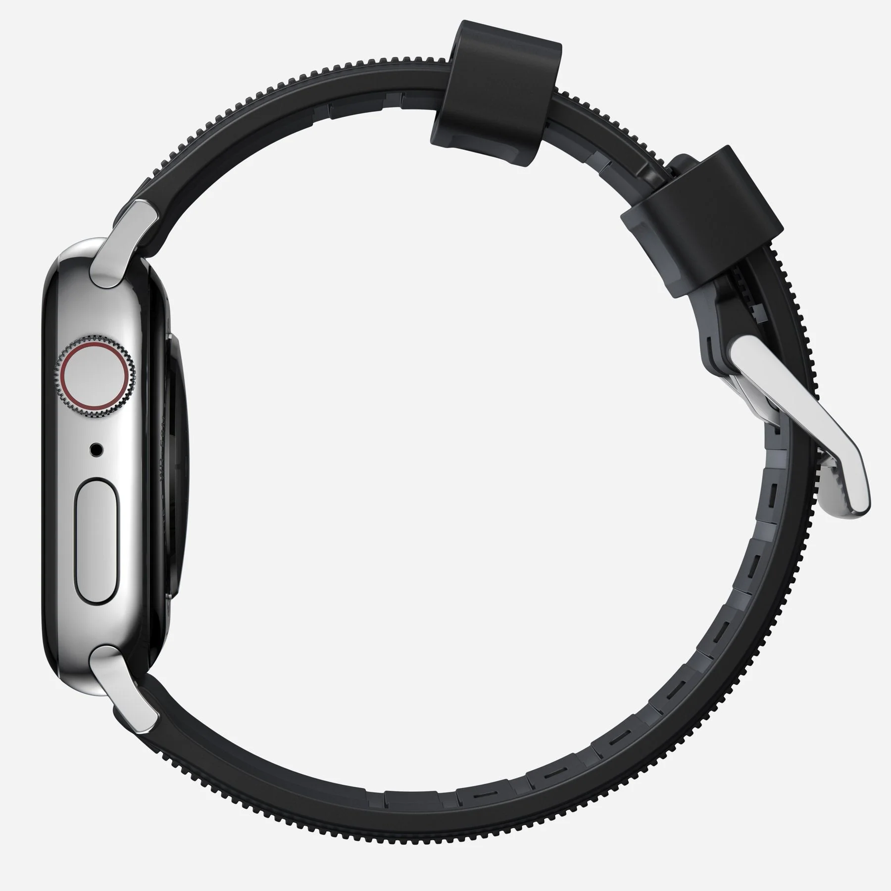 Nomad 42/41 mm Rugged Strap reim - Sølv - Image 4
