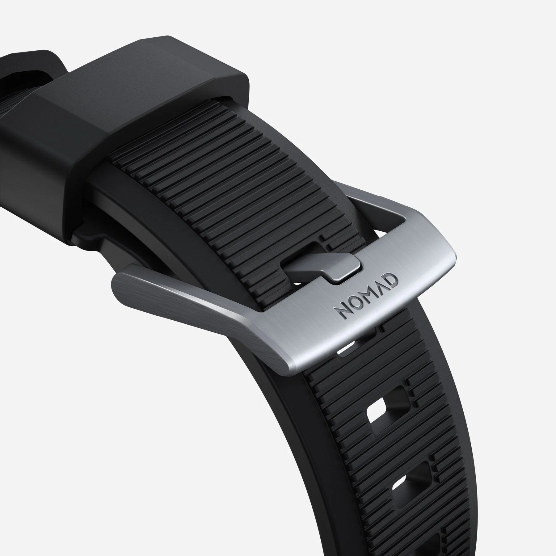 Nomad 42/41 mm Rugged Strap reim - Sølv - Image 6