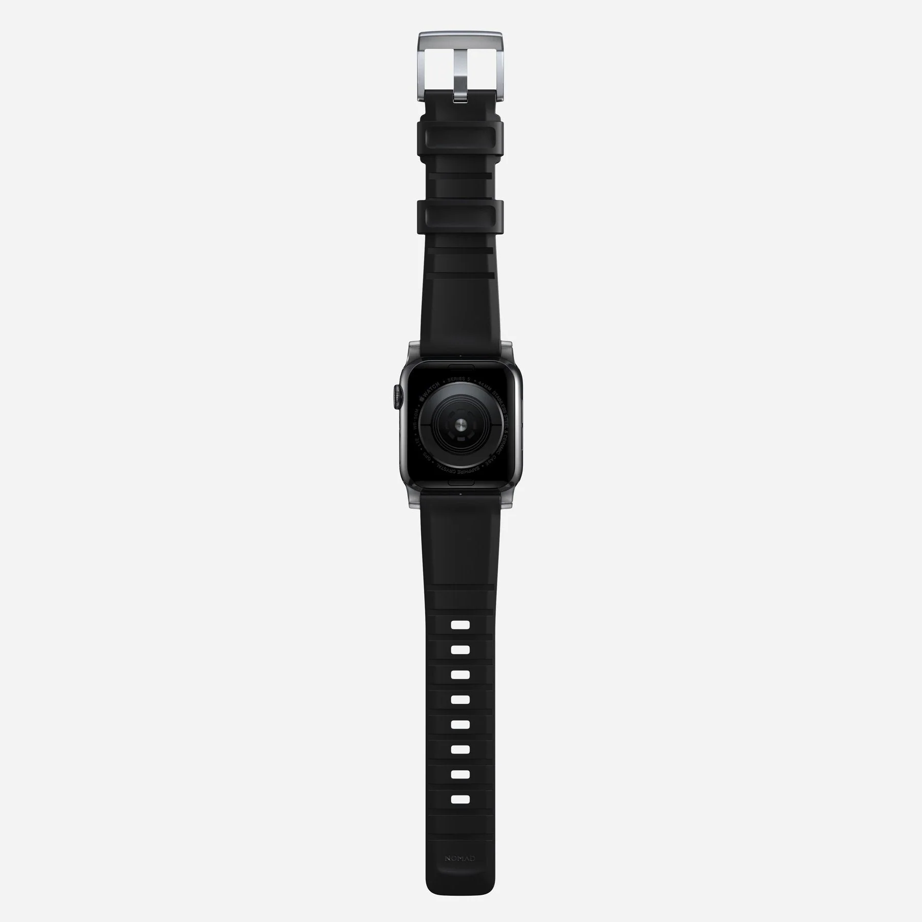Nomad 42/41 mm Rugged Strap reim - Sølv - Image 8