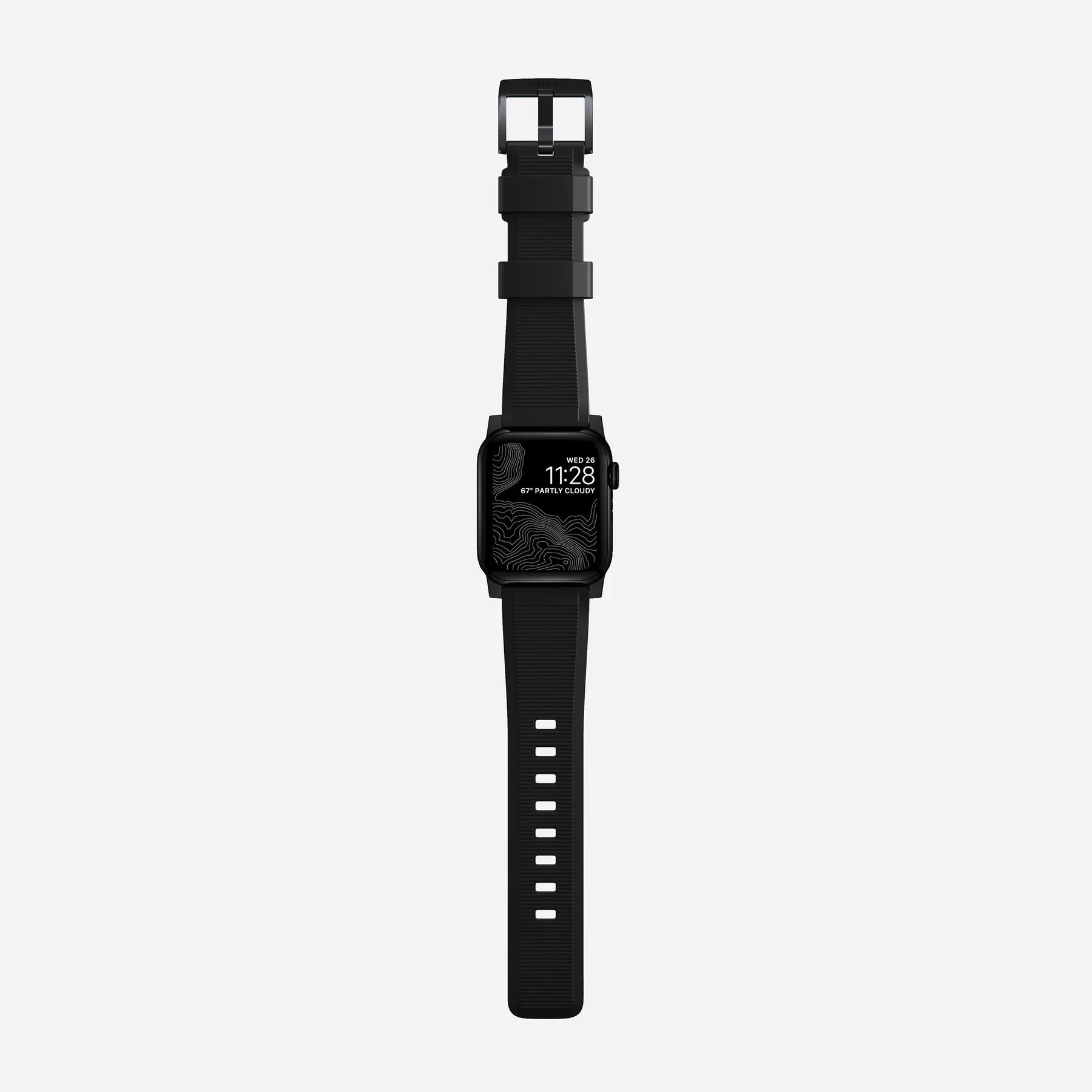 Nomad 42/41 mm Rugged Strap reim - Svart - Image 7