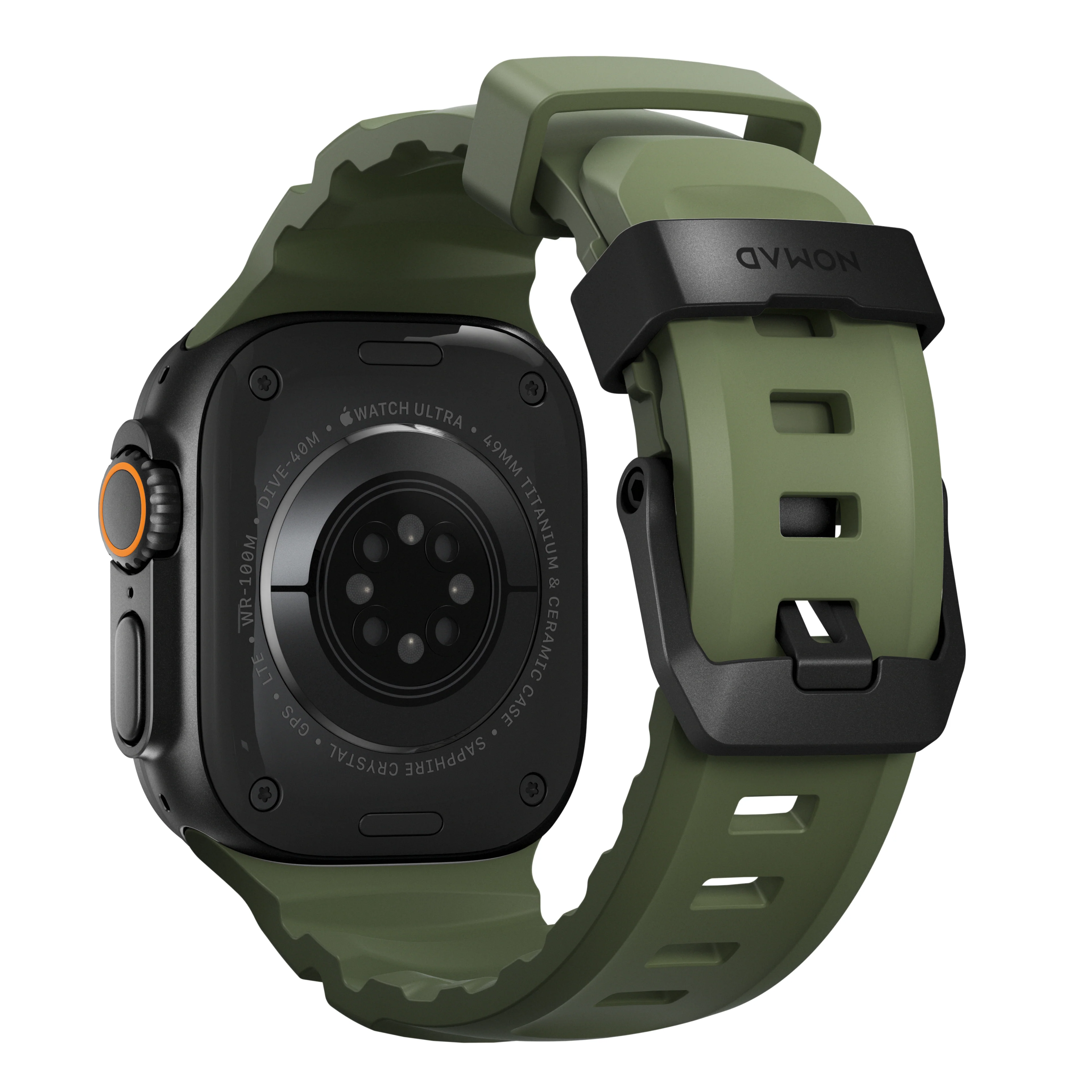 Nomad 49/46 mm Rocky Point Reim med Svart Metall - Forest - Image 2