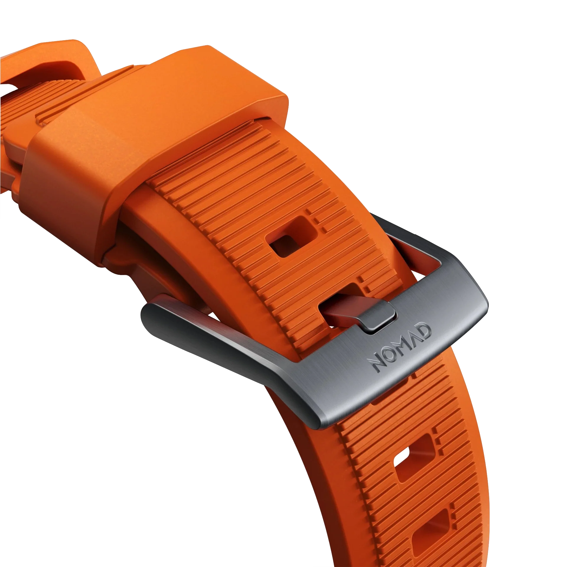 Nomad 49/46 mm Rugged Strap reim - Ultra Orange - Image 4