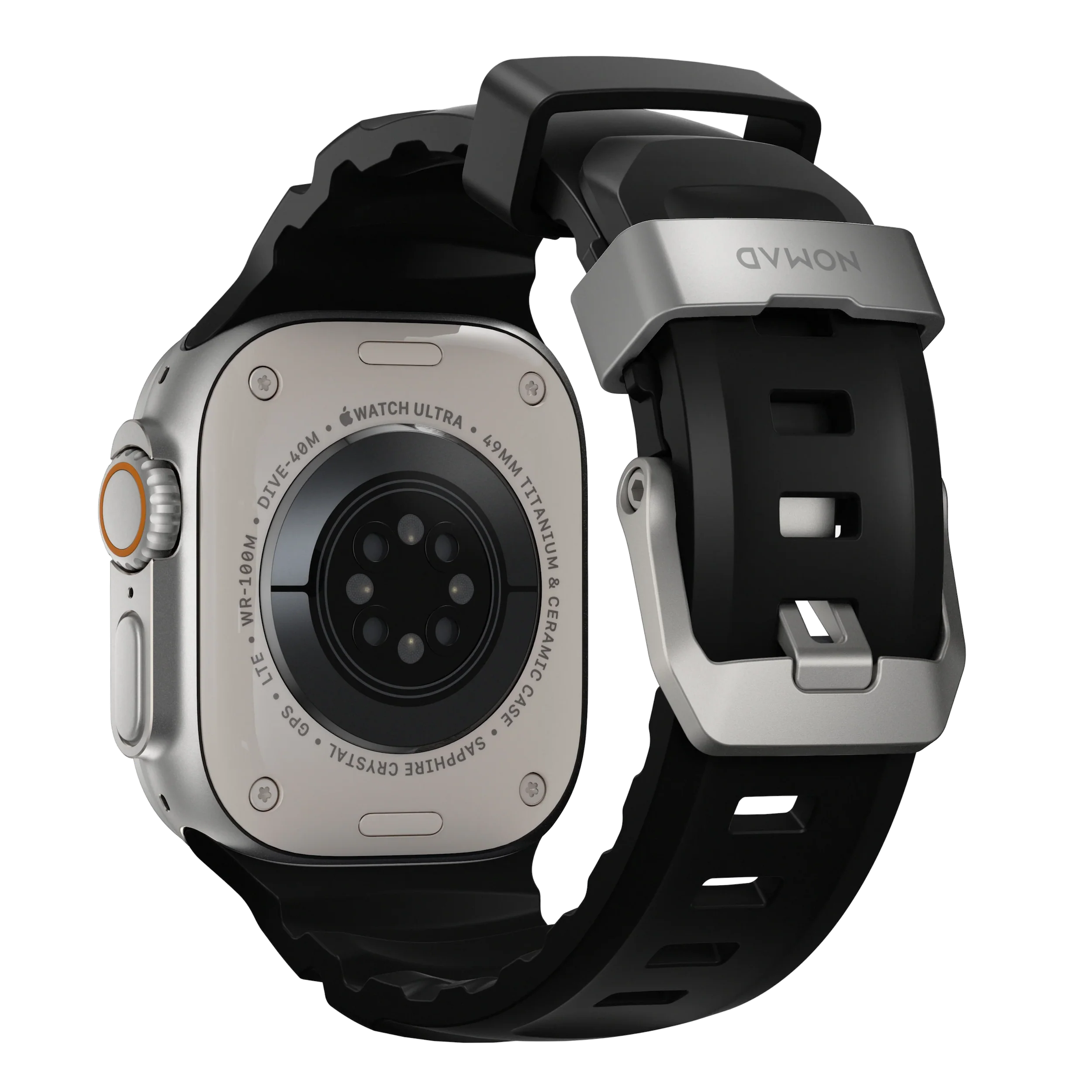 Nomad 49/46 mm Rocky Point Reim med Sølv Metall - Carbon - Image 2
