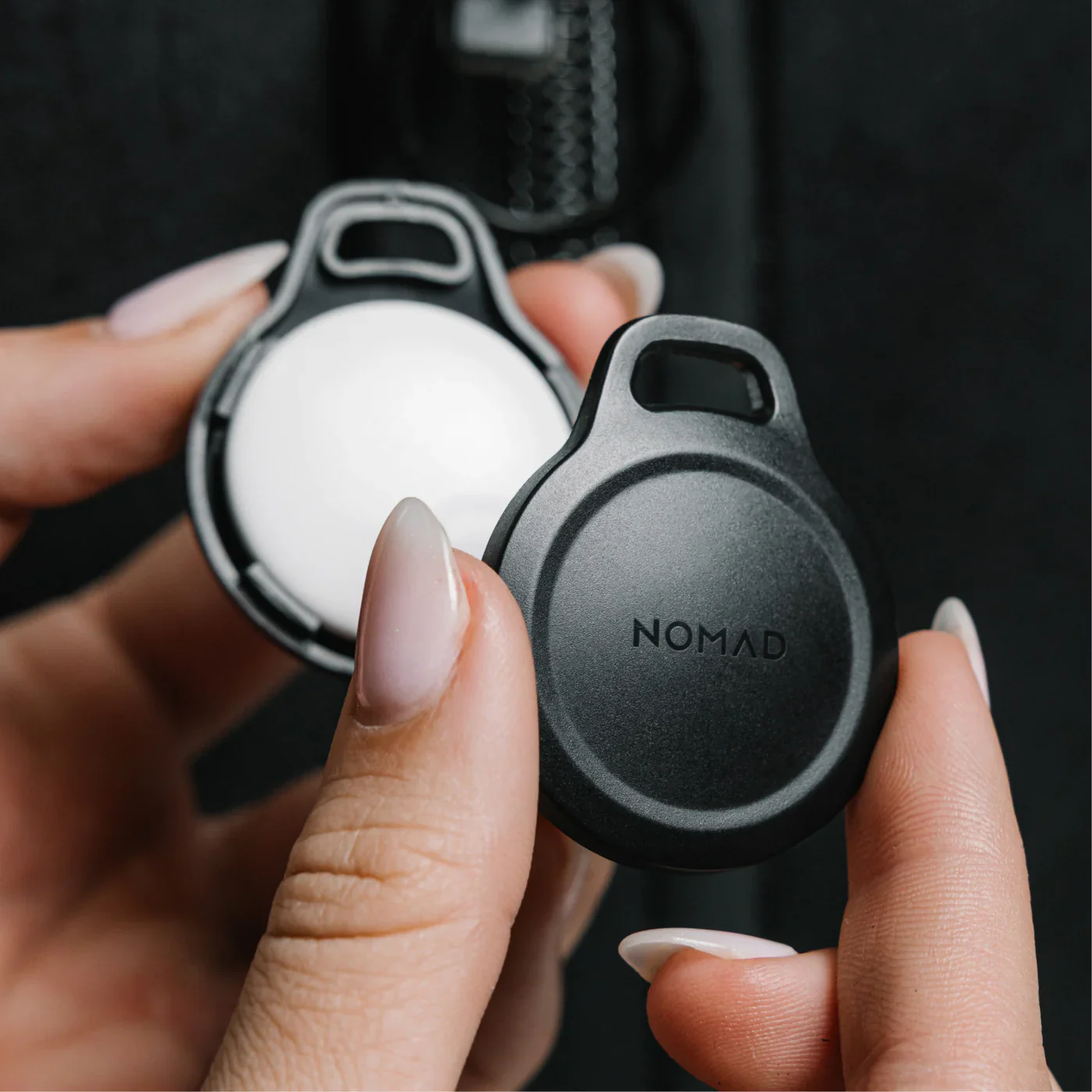 Nomad Rugged Nøkkelring til AirTag - Svart - Image 5
