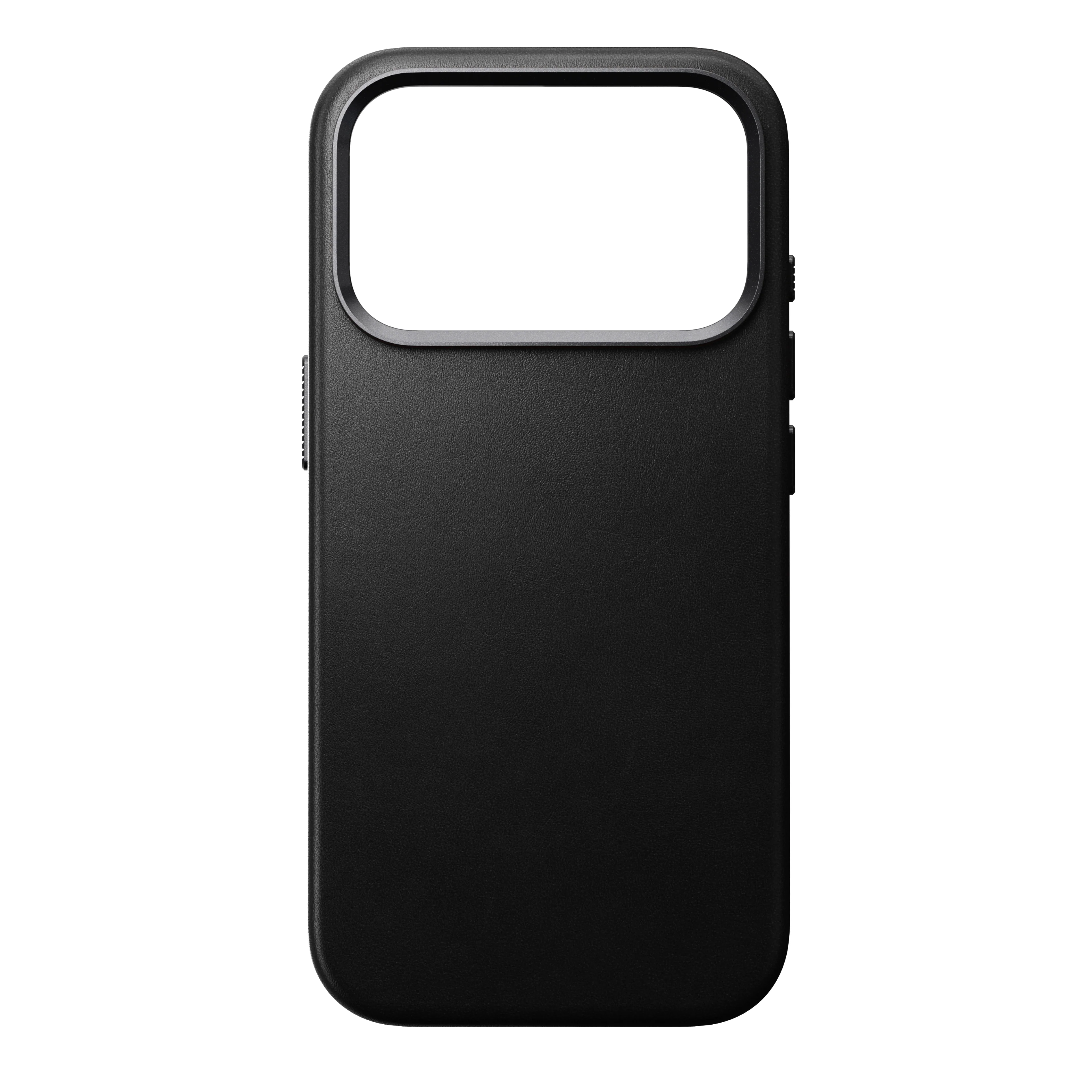 Nomad Traditional MagSafe Skinndeksel til iPhone 17 Pro - Svart