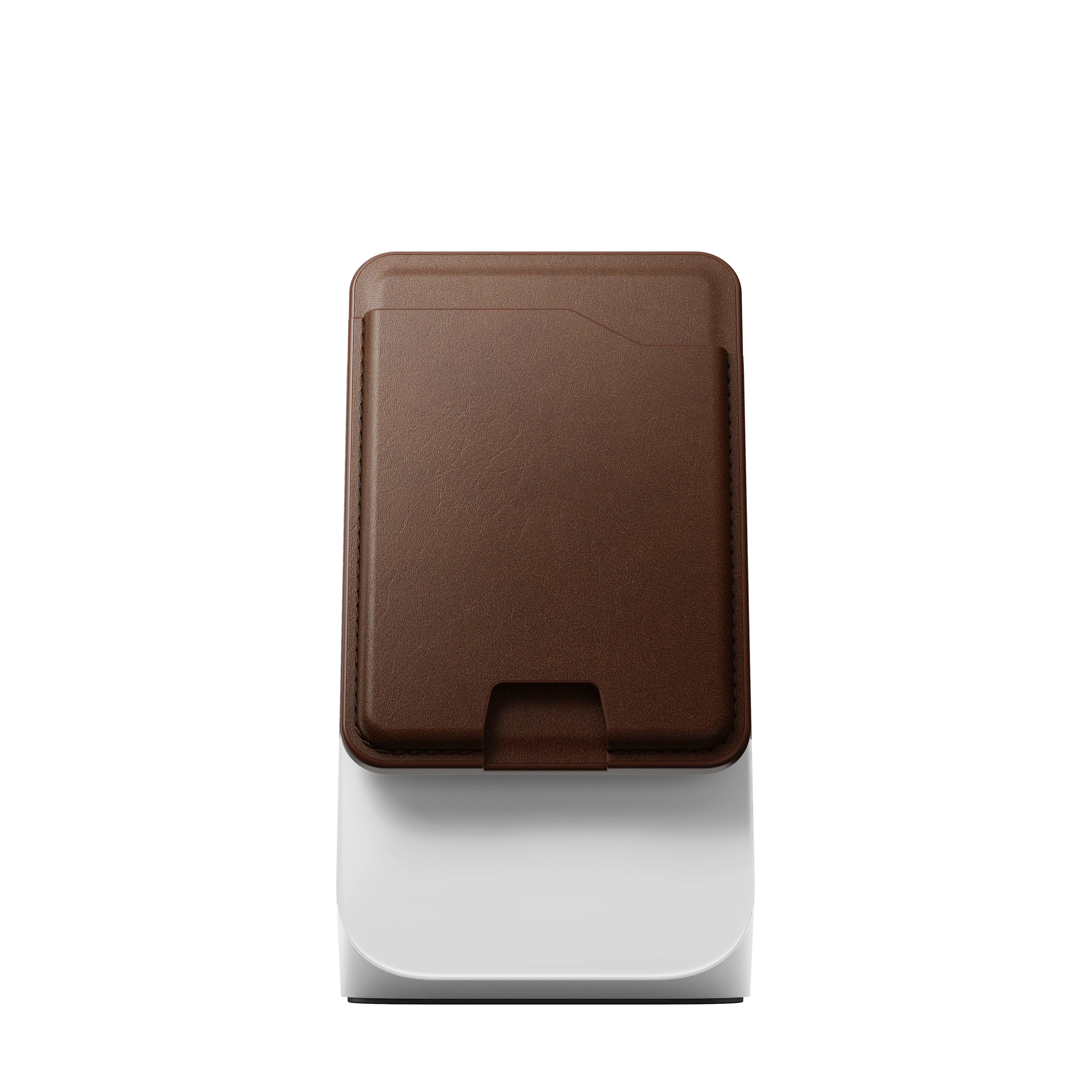 Nomad Leather Mag Kortmappe med FindMy - Brun - Image 7