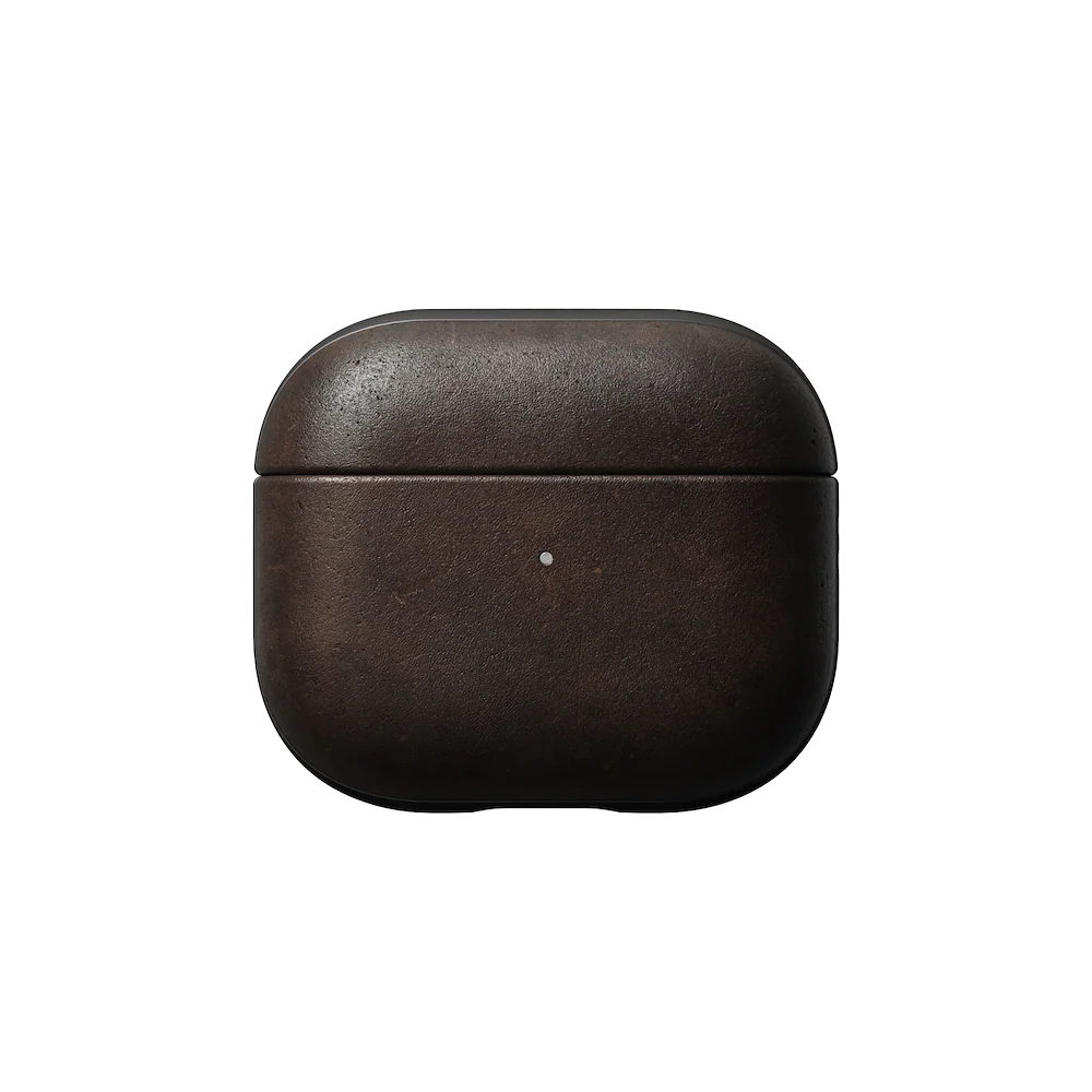 Nomad Modern Case skinnetui for AirPods (3. gen) - Brun