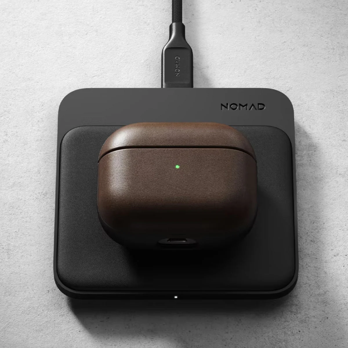 Nomad Modern Case skinnetui for AirPods (3. gen) - Brun - Image 4