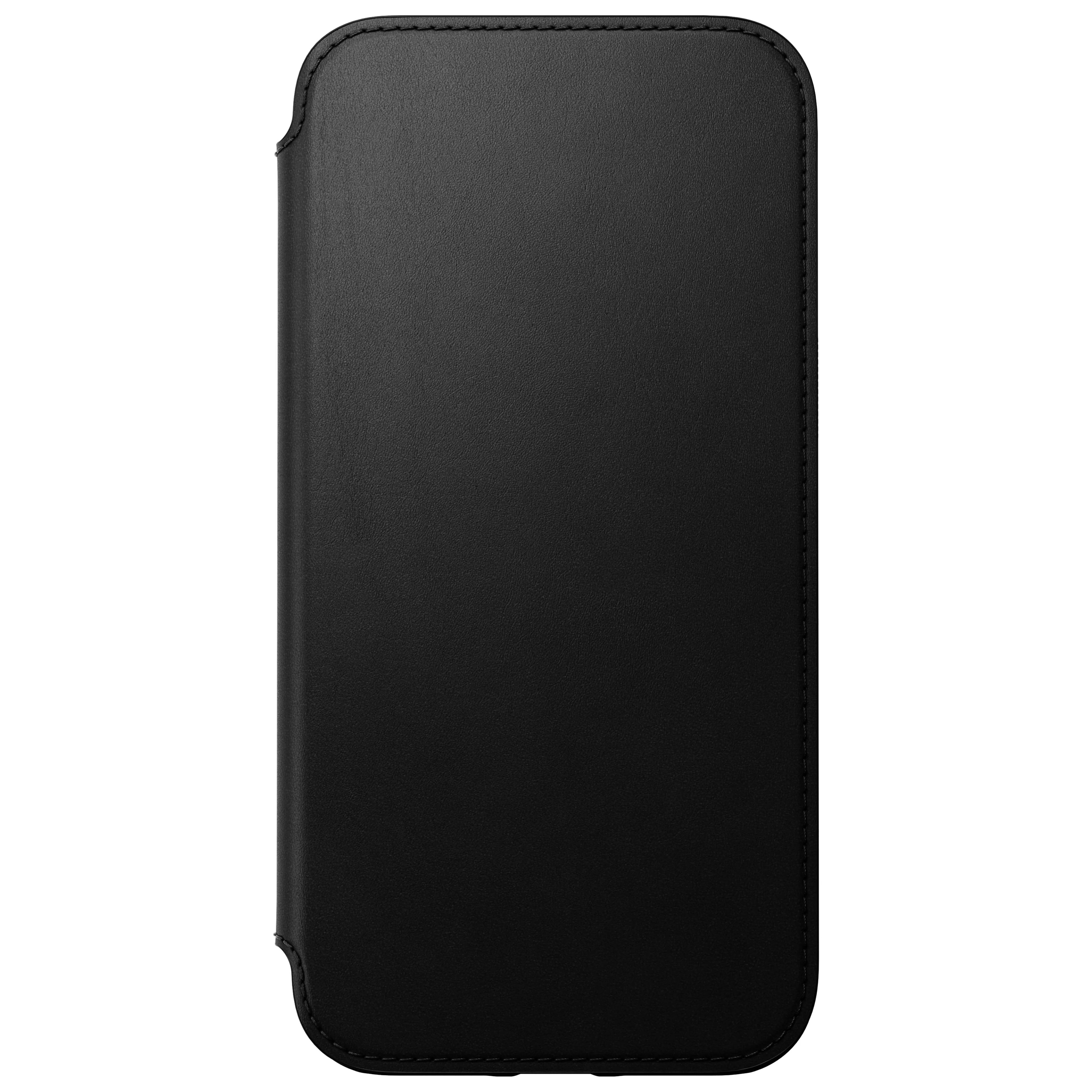 Nomad Lommebokdeksel i skinn med MagSafe til iPhone 14 Pro Max - Svart - Image 5
