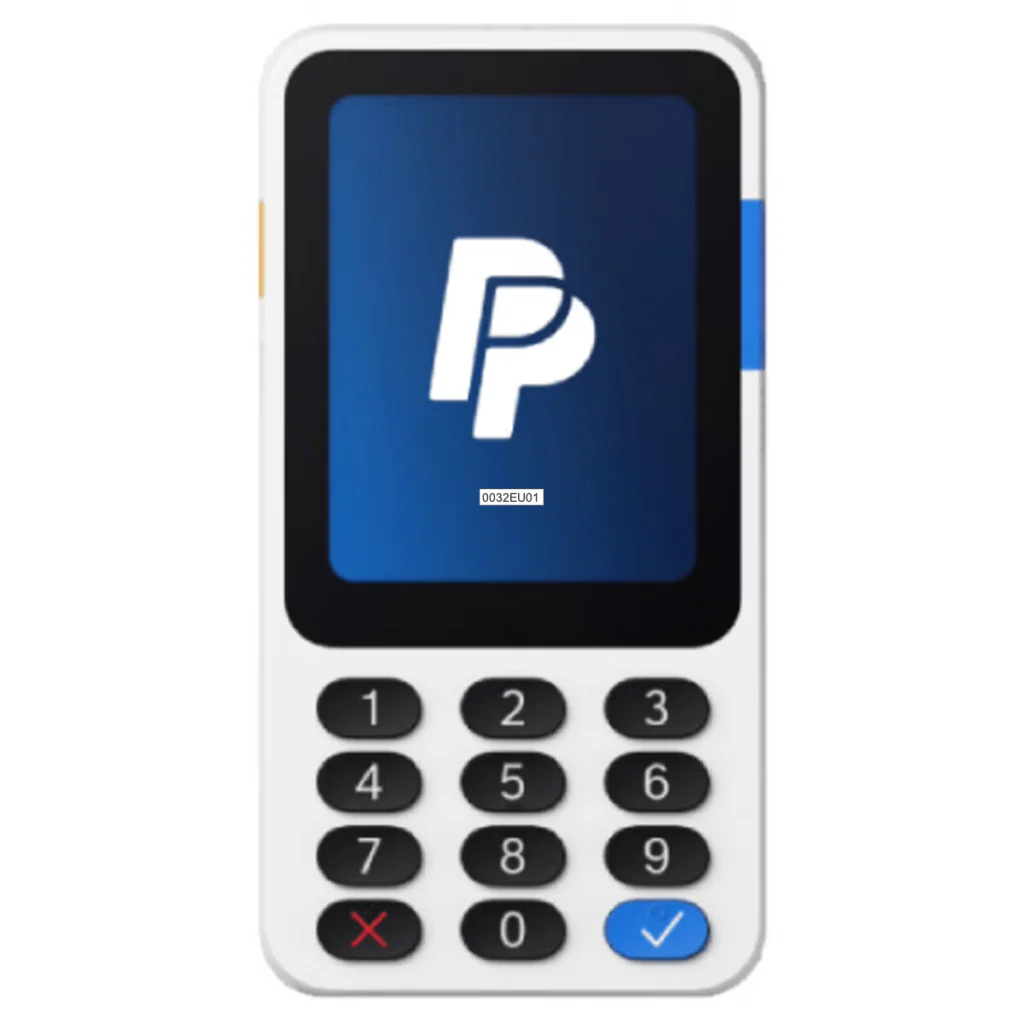 PayPal Reader Kortterminal - Hvit