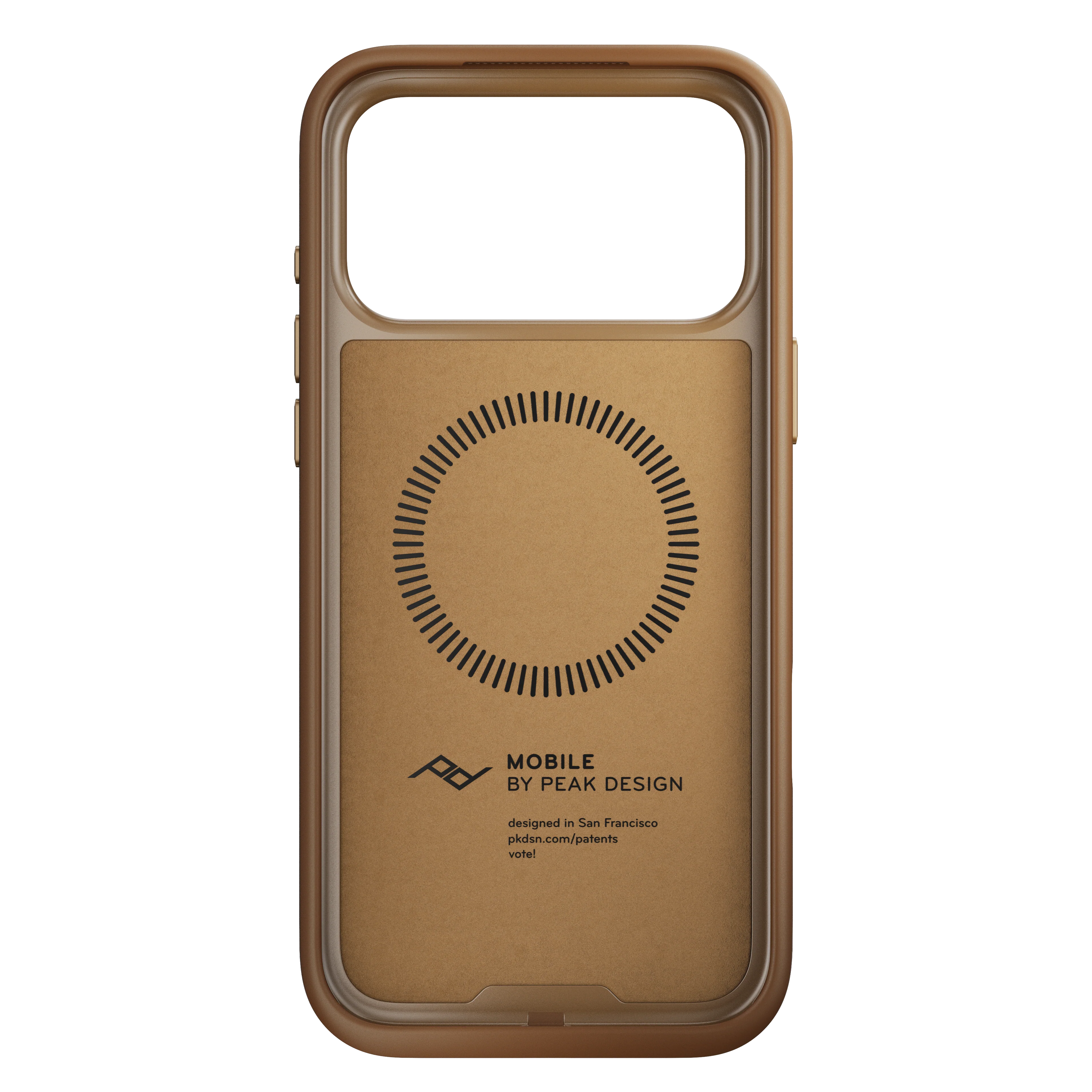 Peak Design Mobile Everyday Clarino MagSafe Deksel til iPhone 17 Pro Max - Tan - Image 3