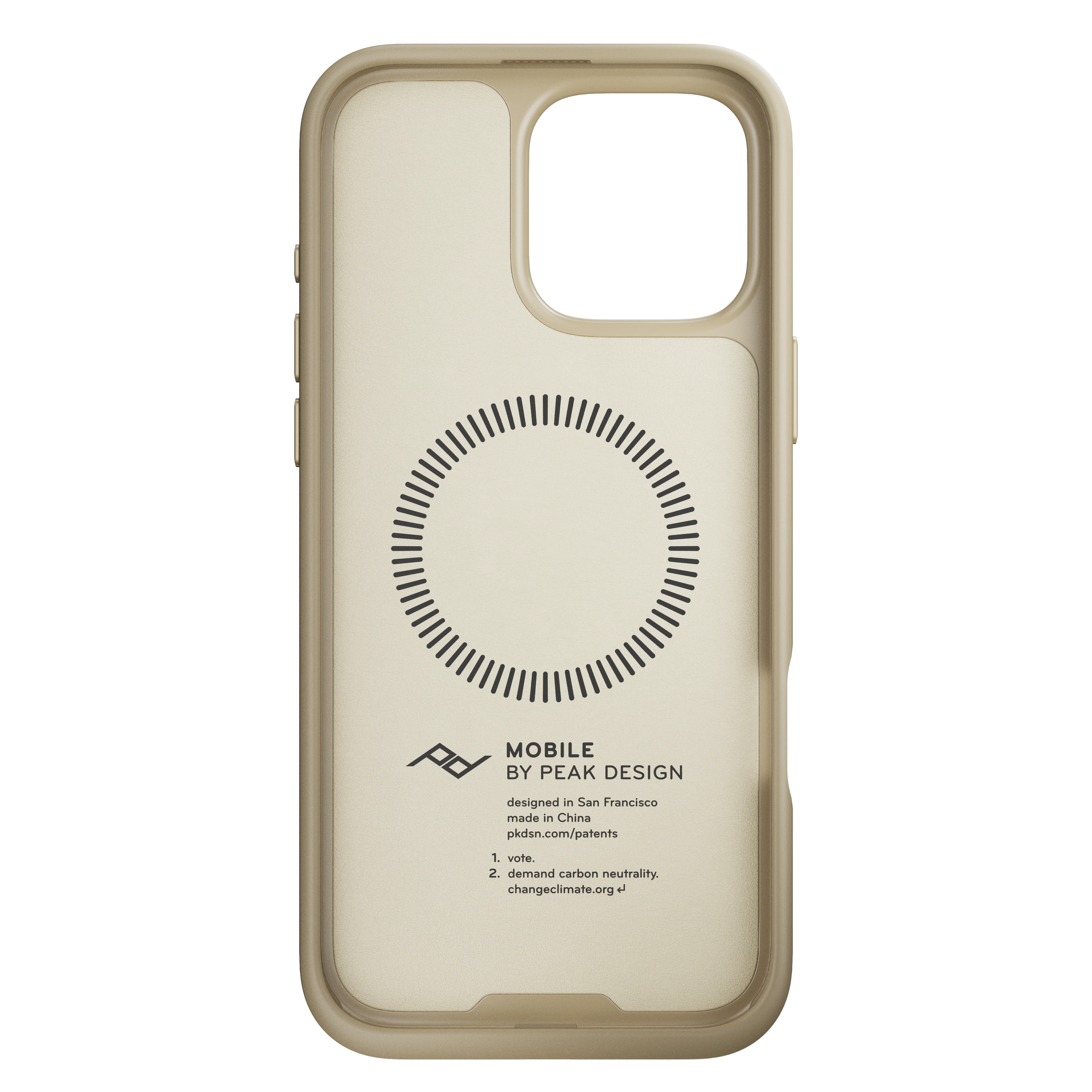 Peak Design Mobile Everyday Clarino MagSafe Deksel til iPhone 16 Pro Max - Bone - Image 2