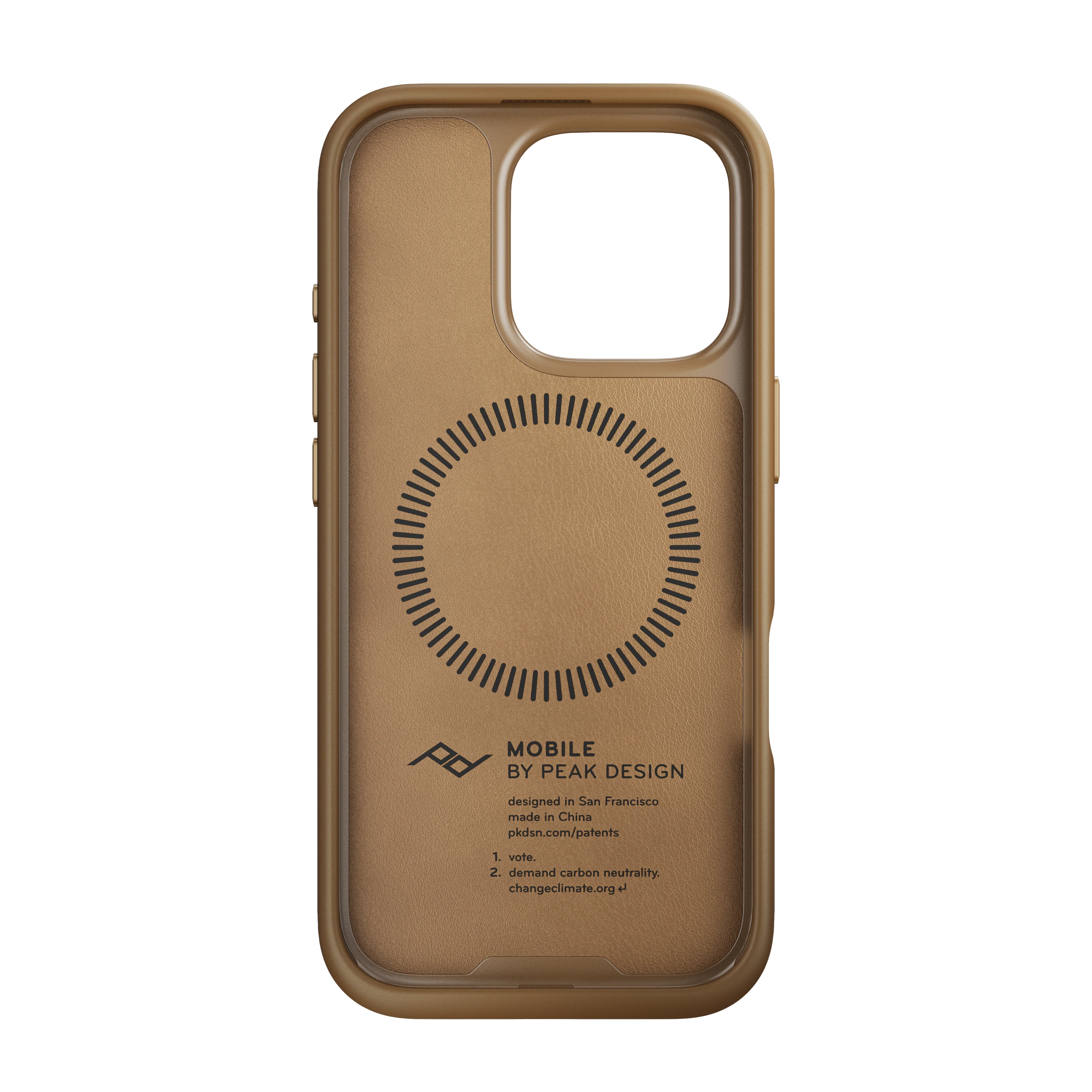 Peak Design Mobile Everyday Clarino MagSafe Deksel til iPhone 16 Pro - Tan - Image 2